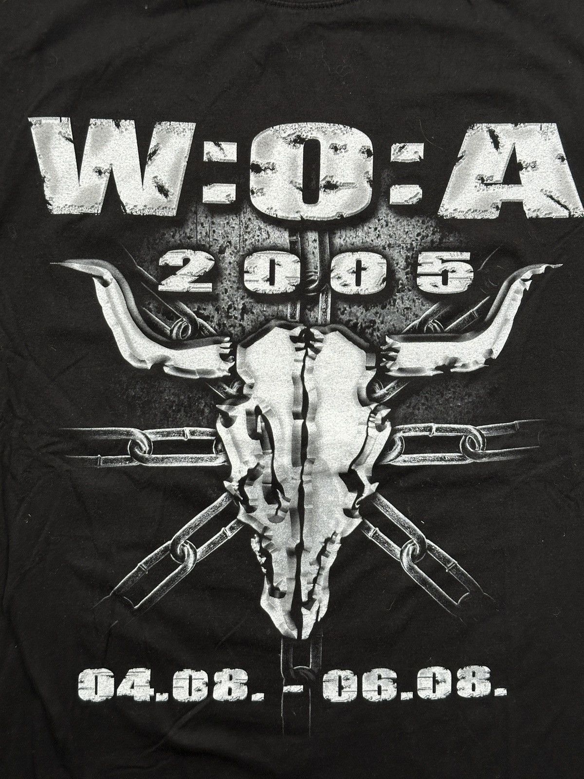 Vintage Vintage Wacken Open Air 2005 Festival T Shirt Metalhead XL Size US XL / EU 56 / 4 - 7 Thumbnail