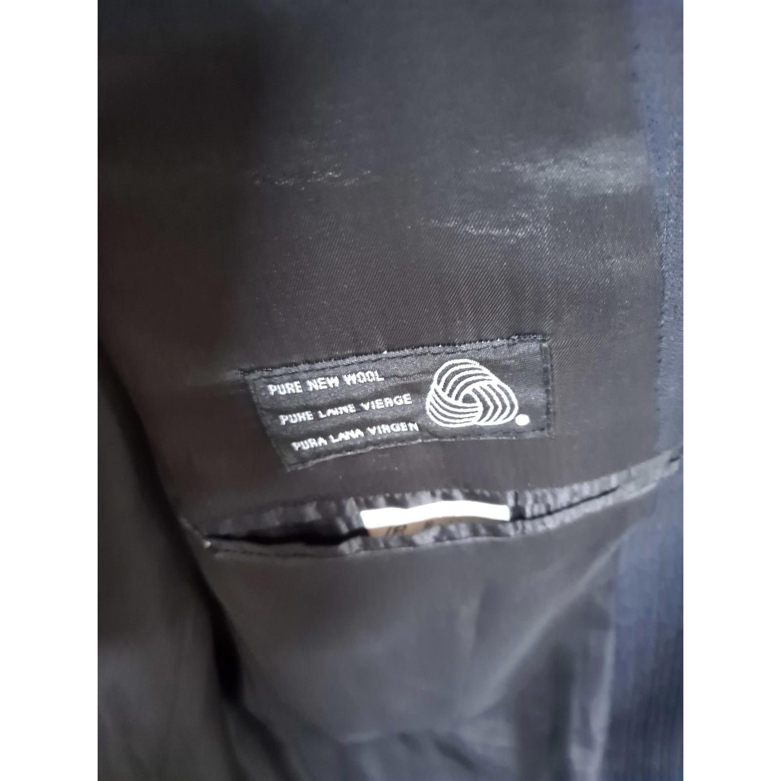 DKNY DKNY Navy Blue Suit Jacket Made in Canada Size 42L Size 42R - 4 Thumbnail