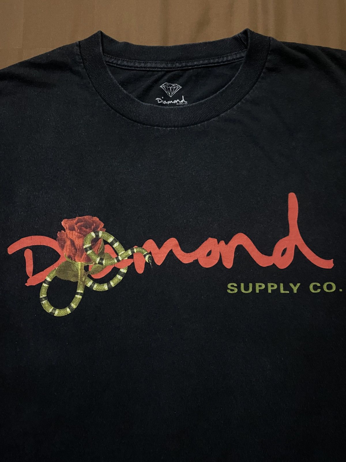 Diamond Supply Co. Diamond Supply Co Snakes Tee Size US L / EU 52-54 / 3 - 3 Thumbnail