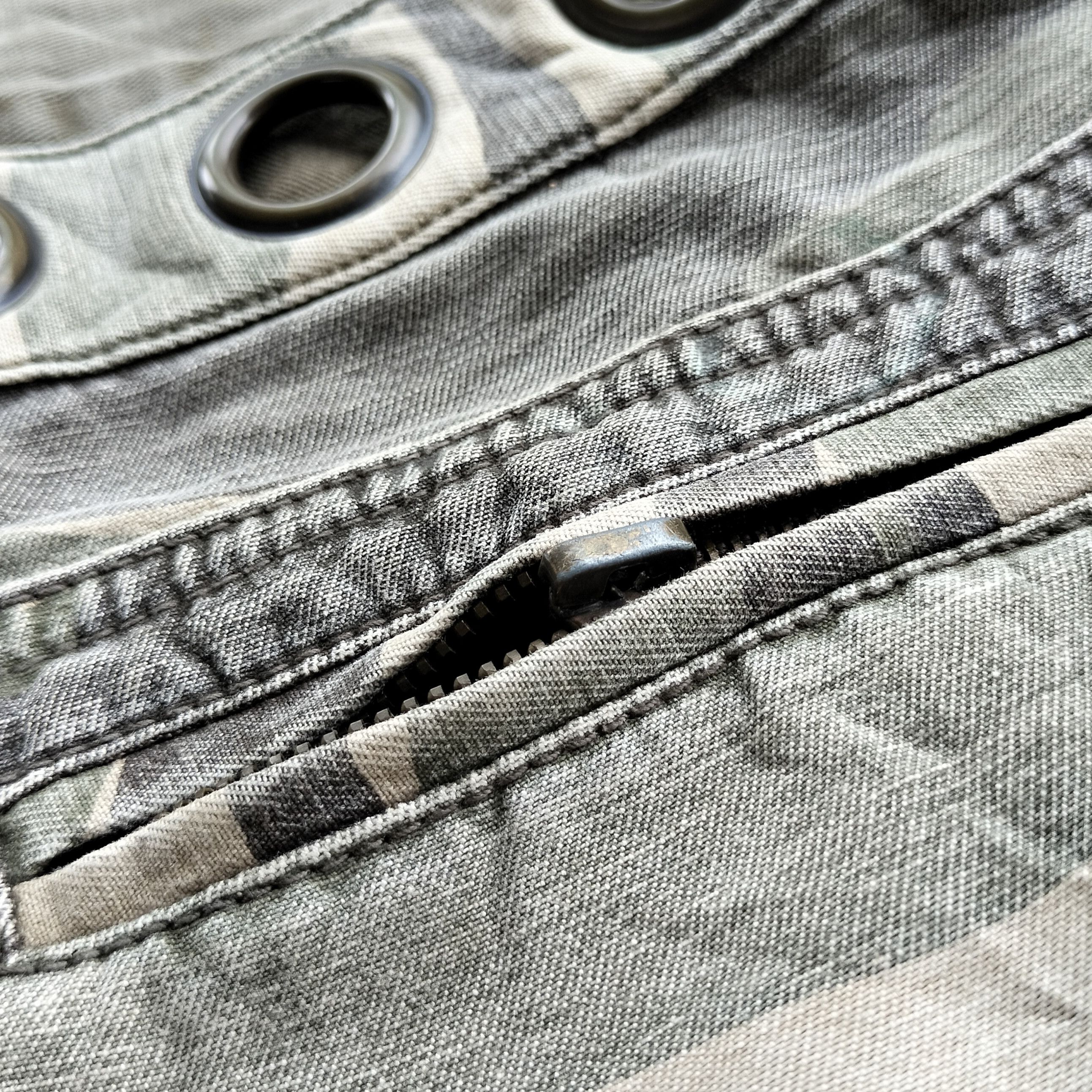 GOA double waist studded flare cargo pants Size US 31 - 13 Thumbnail