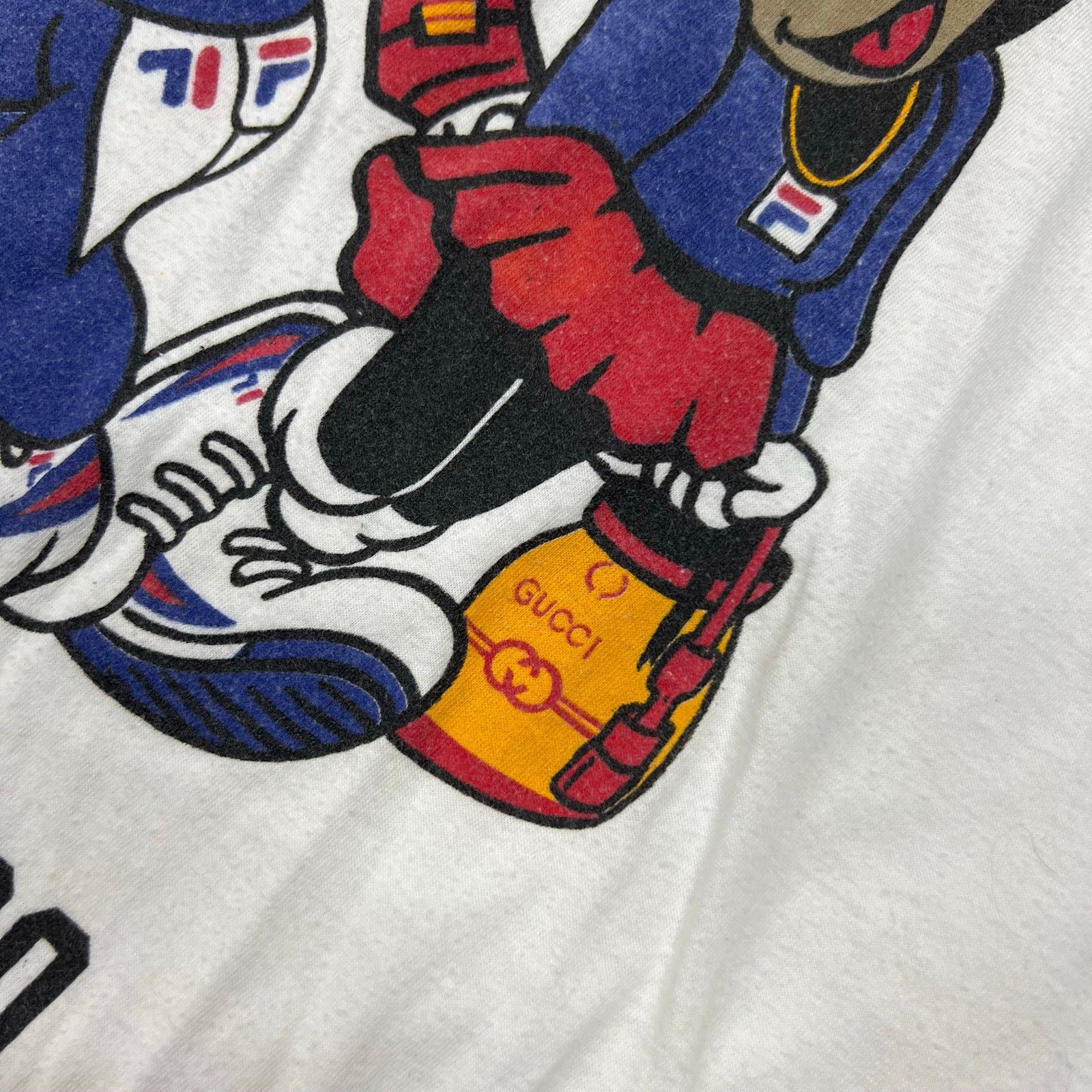 Vintage Vintage 80s Yo Baby Yo Mickey and Minnie Mouse T Shirt Size US XL / EU 56 / 4 - 6 Thumbnail