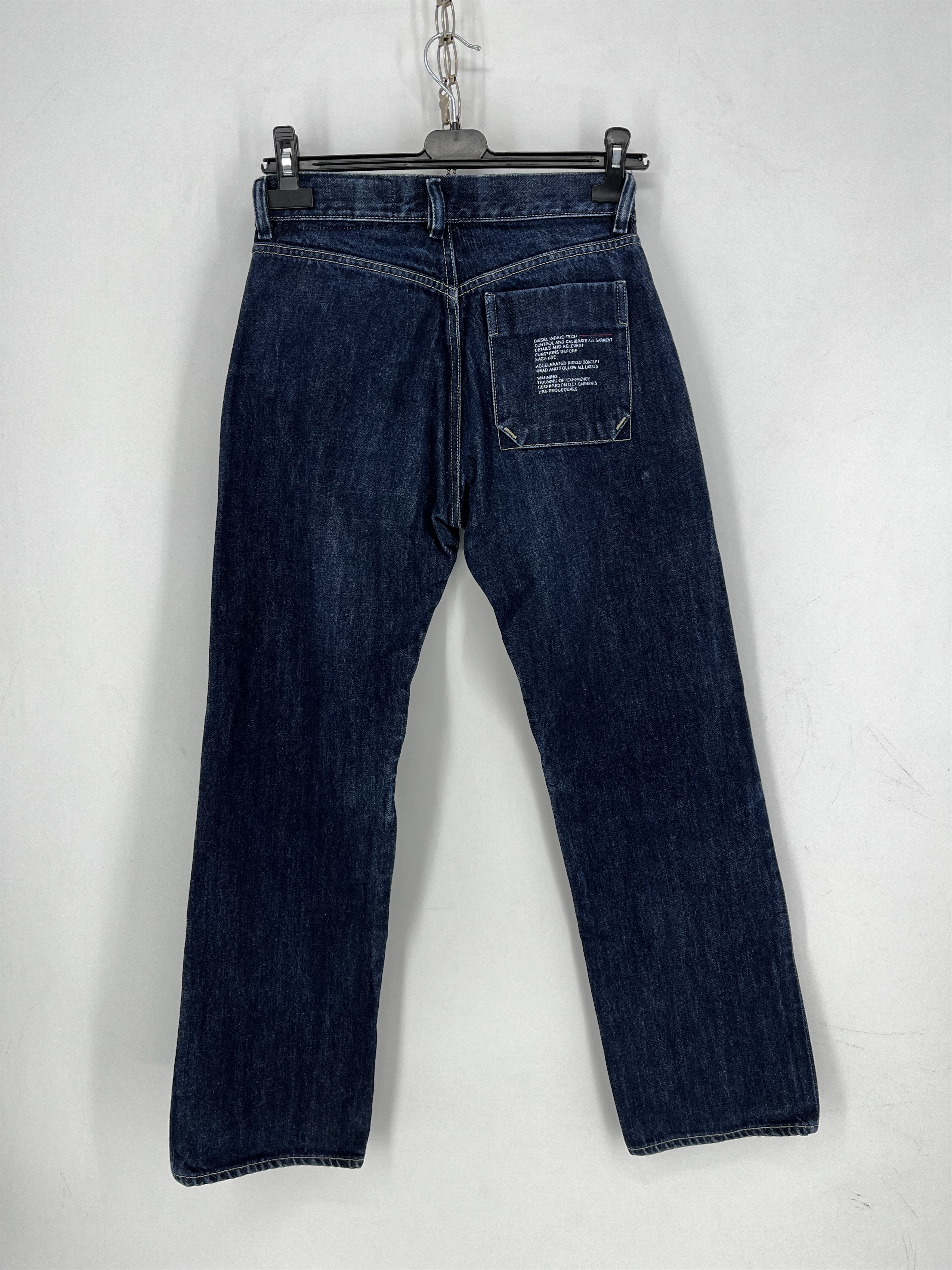 Diesel Diesel Indigo Tech D.I.T. Vintage Mens Jeans Denim Pants Size US 28 / EU 44 - 10 Thumbnail