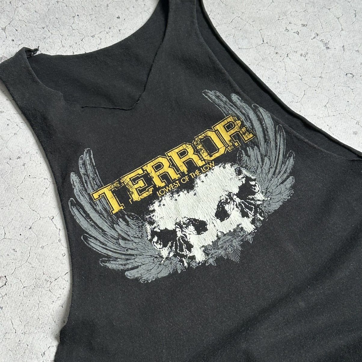 Band Tees Vintage Terror «Lowest Of The Low» Promo Band Tank Top Shirt Size US S / EU 44-46 / 1 - 2 Thumbnail