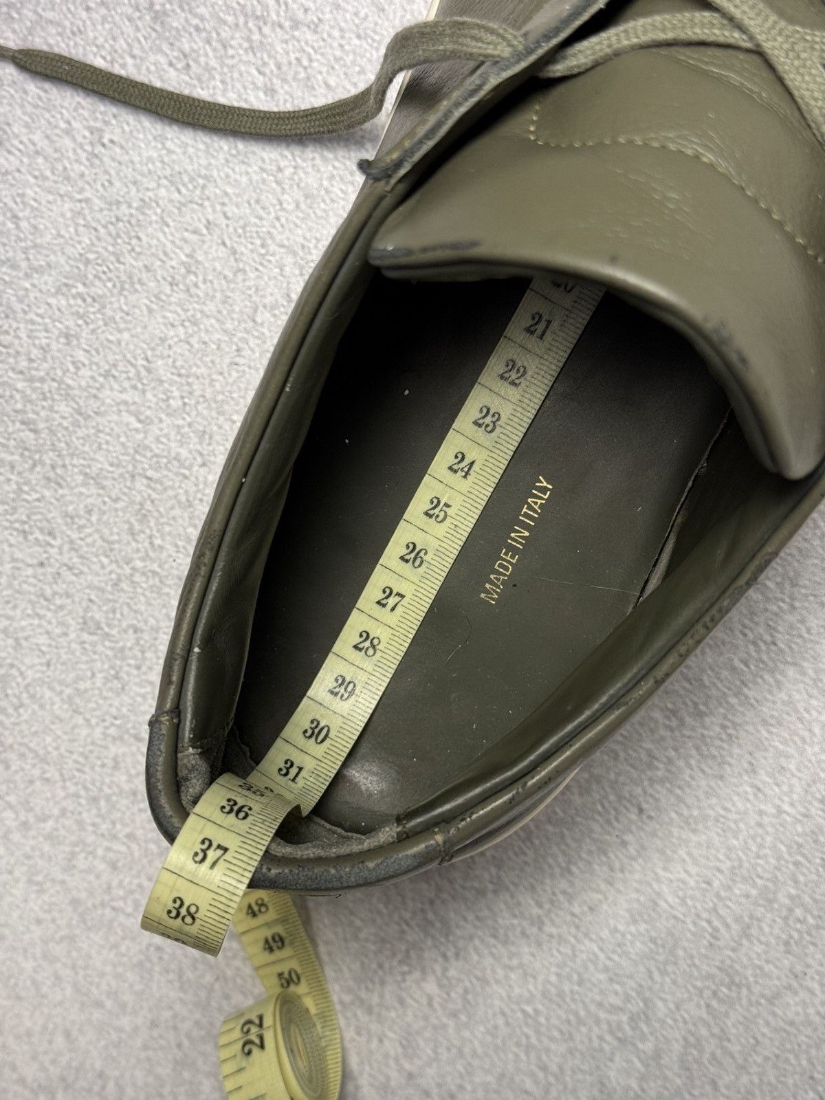 Common Projects Common Projects Achilles Olive Leather Sneakers Size US12 Size US 12 / EU 45 - 15 Thumbnail