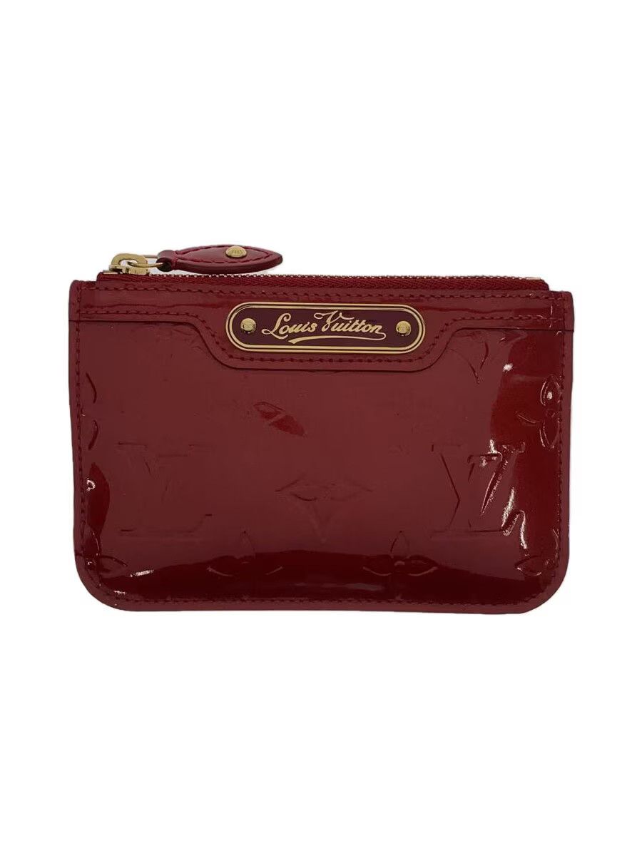 Louis Vuitton Louis Vuitton Monogram Vernis Pochette Cle NM Enamel Red Size ONE SIZE - 1 Thumbnail