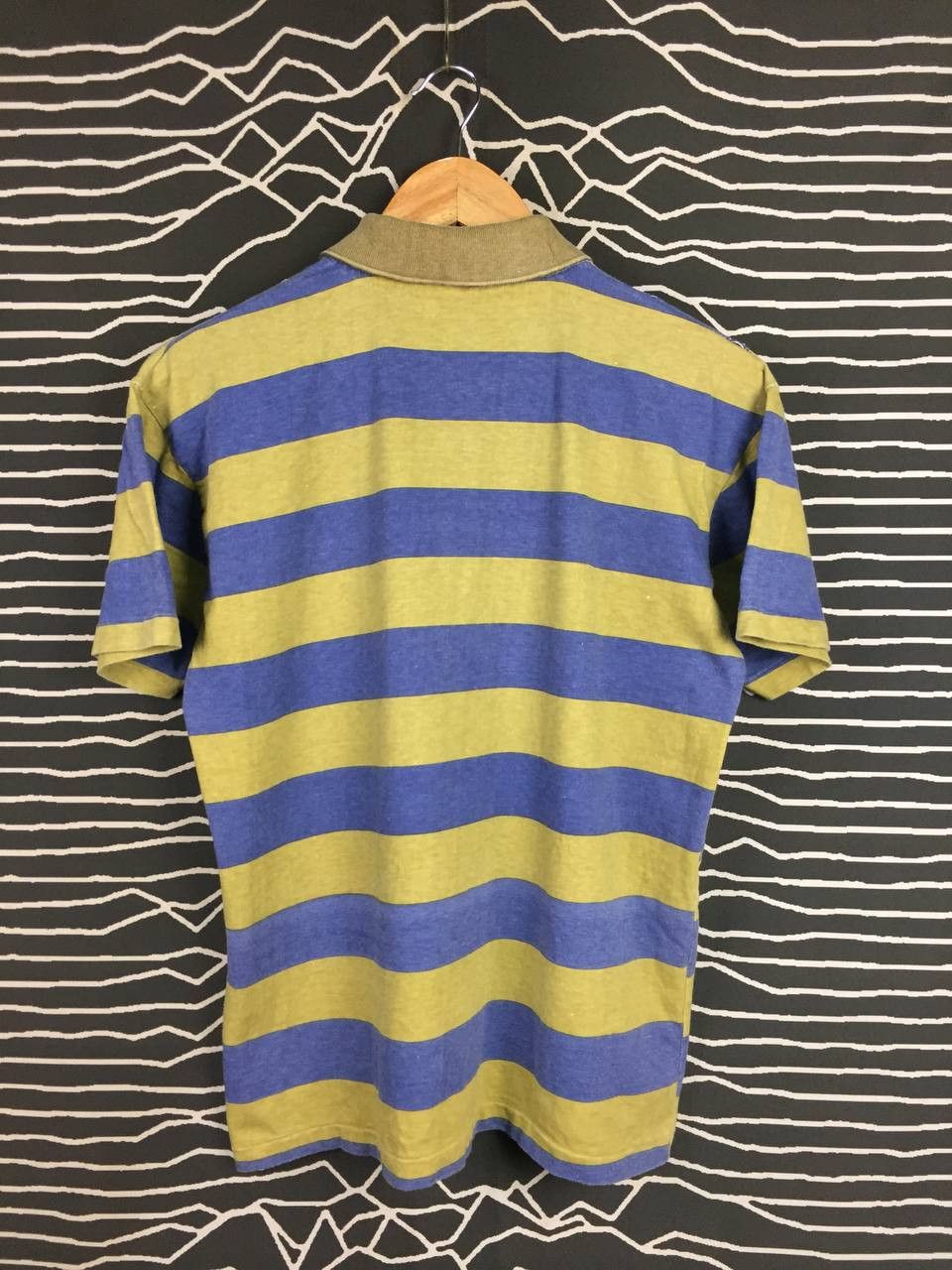 Vintage Vtg Stripe Classic Preppy Retro Single Stitch Polo Shirt Size US M / EU 48-50 / 2 - 8 Thumbnail