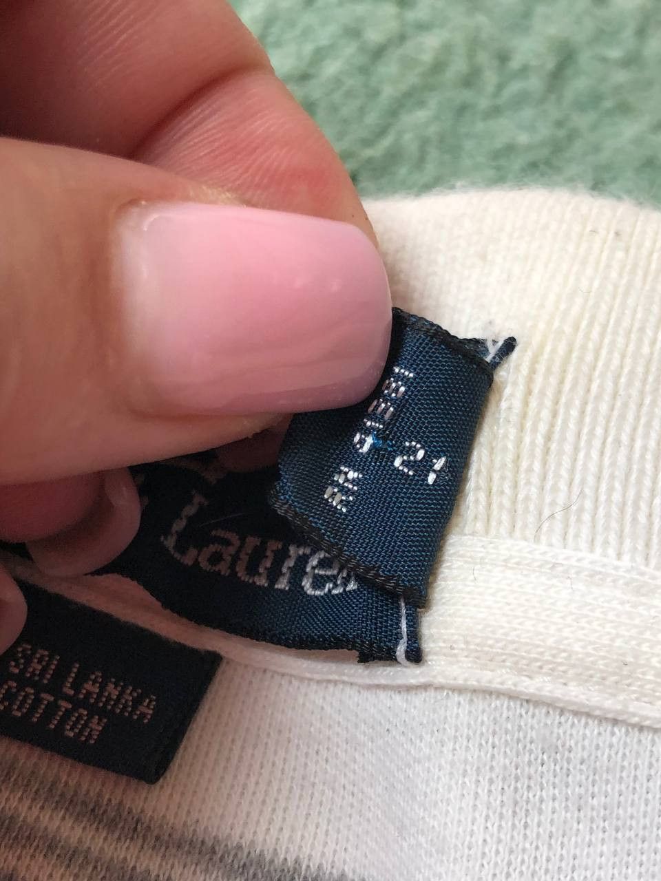 Polo Ralph Lauren Polo Ralph Lauren Horizontal Striped Men's Polo Size L Size US L / EU 52-54 / 3 - 3 Thumbnail