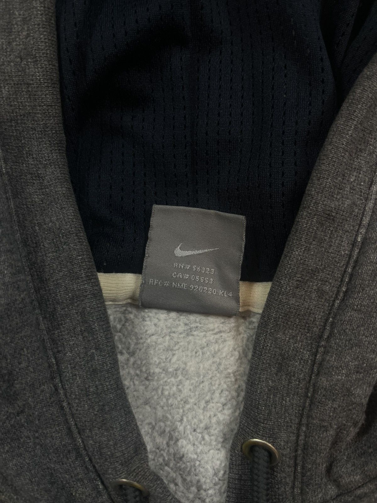 Nike × Vintage 90’s NIKE OREGON RETRO SWOOSH SPELLOUT BIG LOGO Y2K HOODIE Size US XL / EU 56 / 4 - 4 Thumbnail