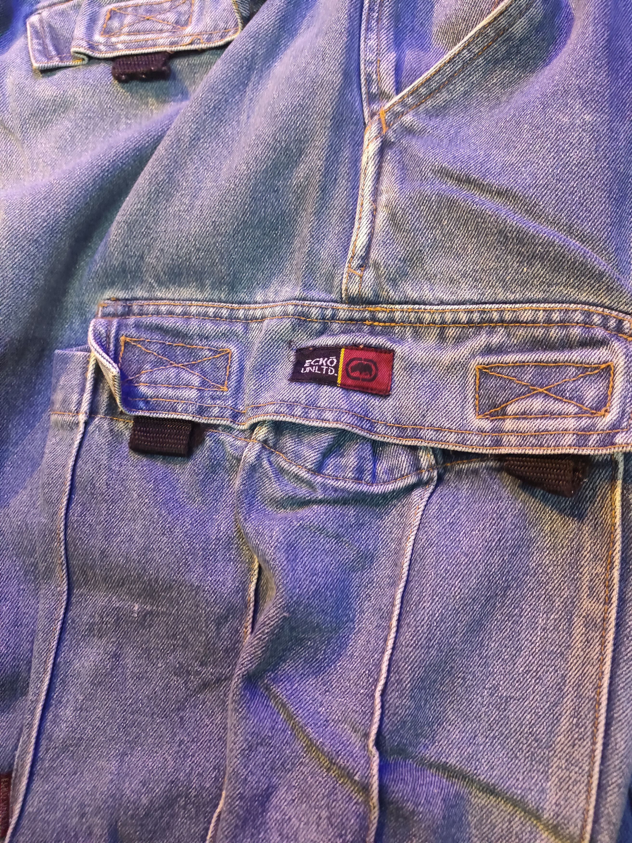 Ecko Unltd. × If Six Was Nine Ecko Unltd. Cargo Baggy Jeans Size US 36 / EU 52 - 5 Thumbnail