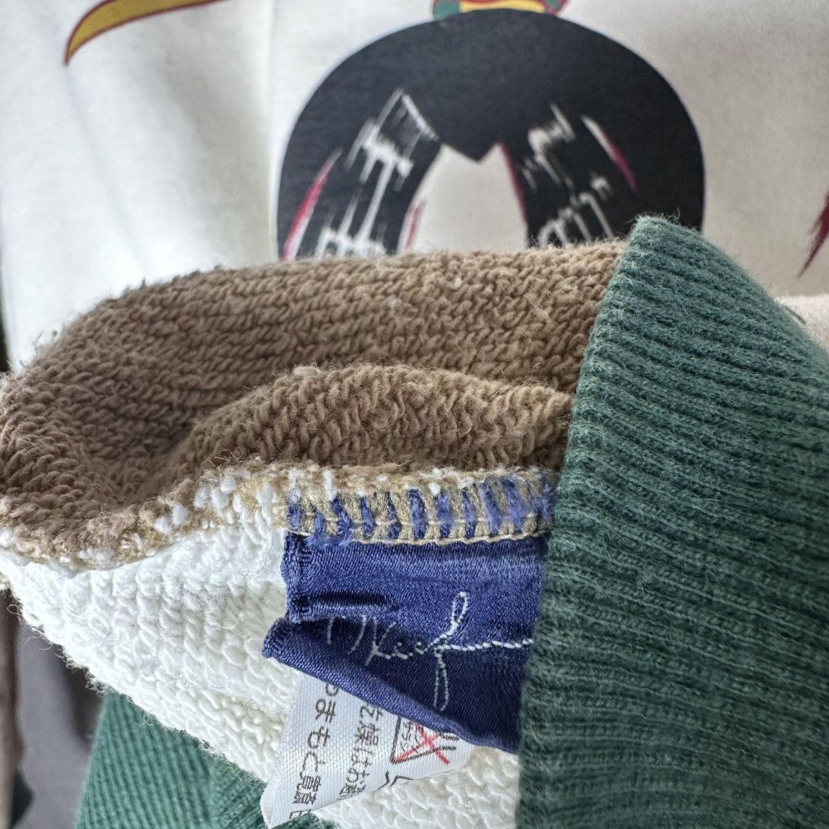 Kansai Yamamoto Vintage Kansai Yamamoto Kabuki Sweatshirt Japan 80s Size US M / EU 48-50 / 2 - 7 Thumbnail