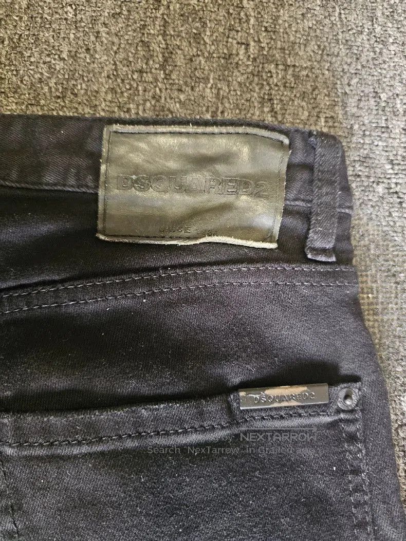 Dsquared2 Dsquared2 Cool Guy Black Denim Jeans. Size US 32 / EU 48 - 4 Thumbnail