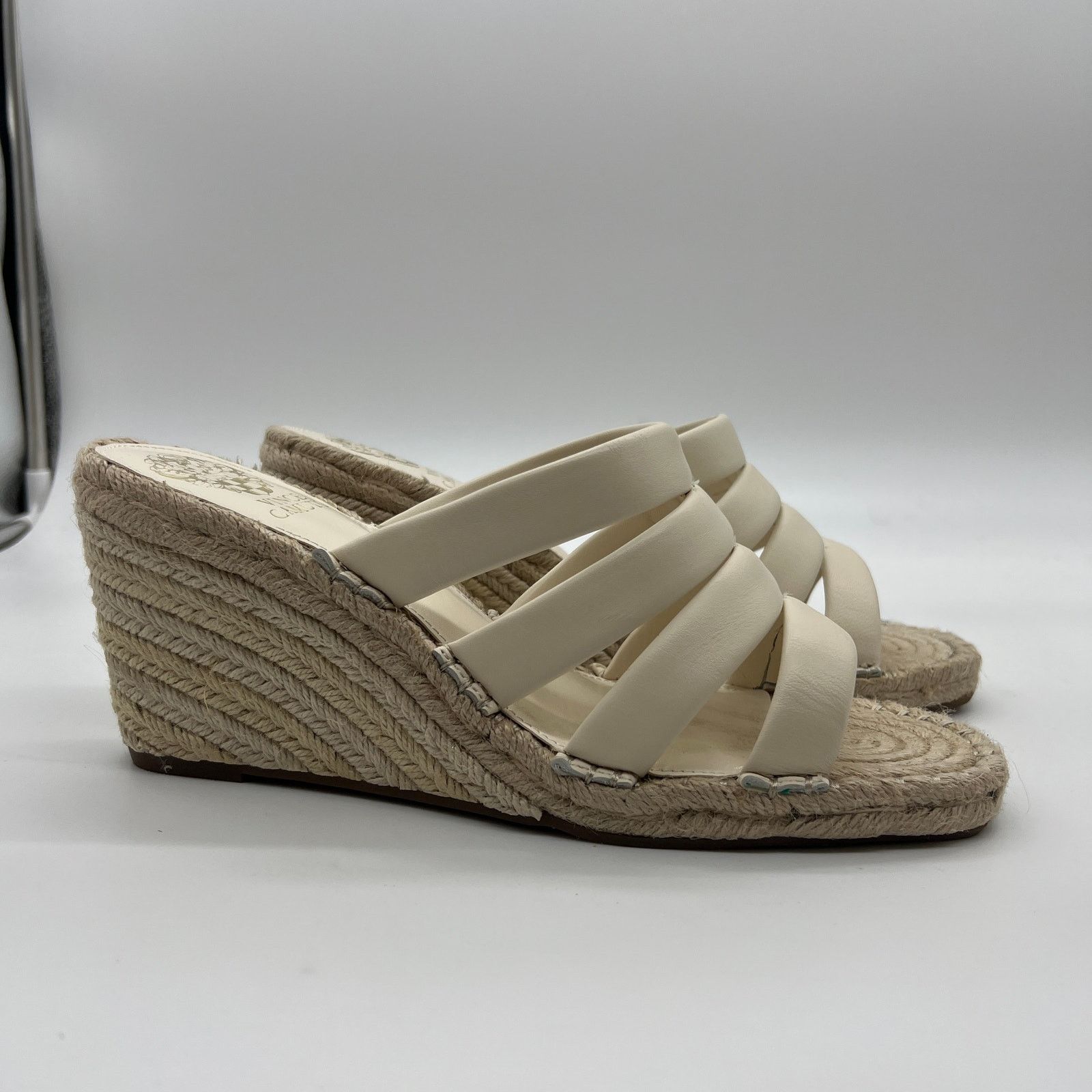 Vince Camuto Vince Camuto Leather Wedges Womens 9.5 Molisanna Size US 9.5 / IT 39.5 - 6 Thumbnail