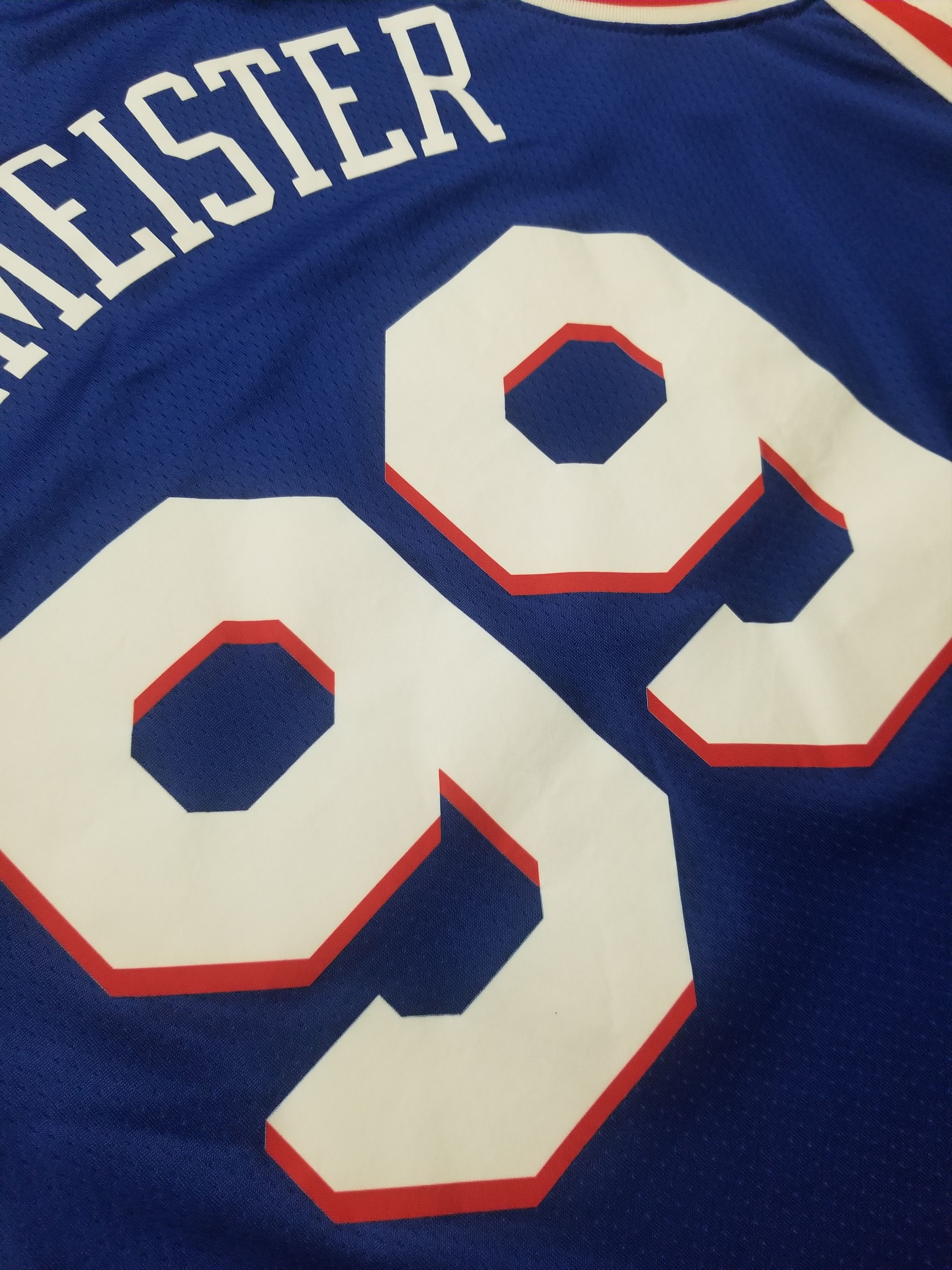 Nike Philadelphia 76ers Icon Edition #99 Catmeister Jersey Size US XL / EU 56 / 4 - 7 Thumbnail