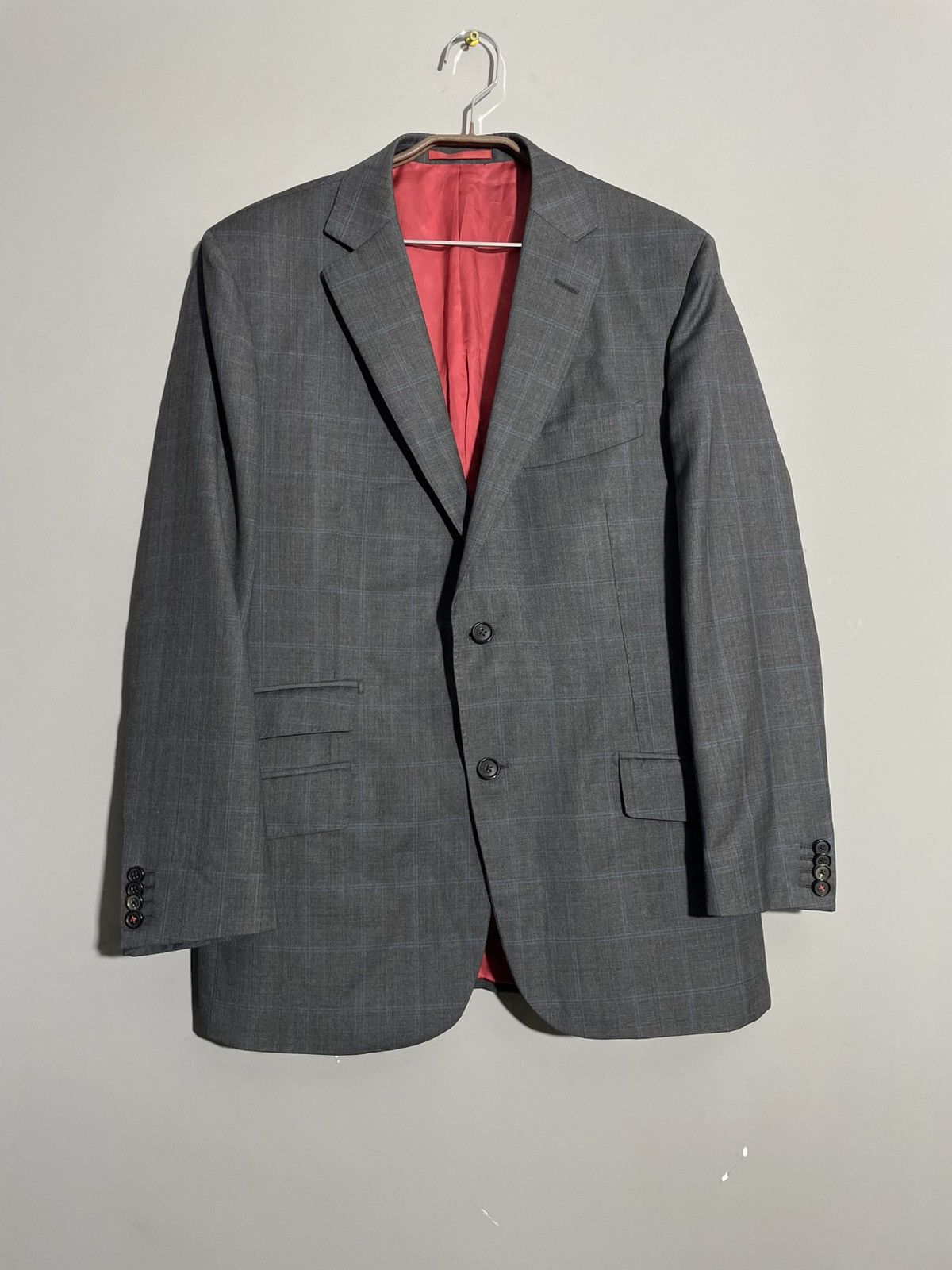 Suitsupply Suitsuply Men’s Check Pattern Suit size 50R Size 50R - 15 Thumbnail