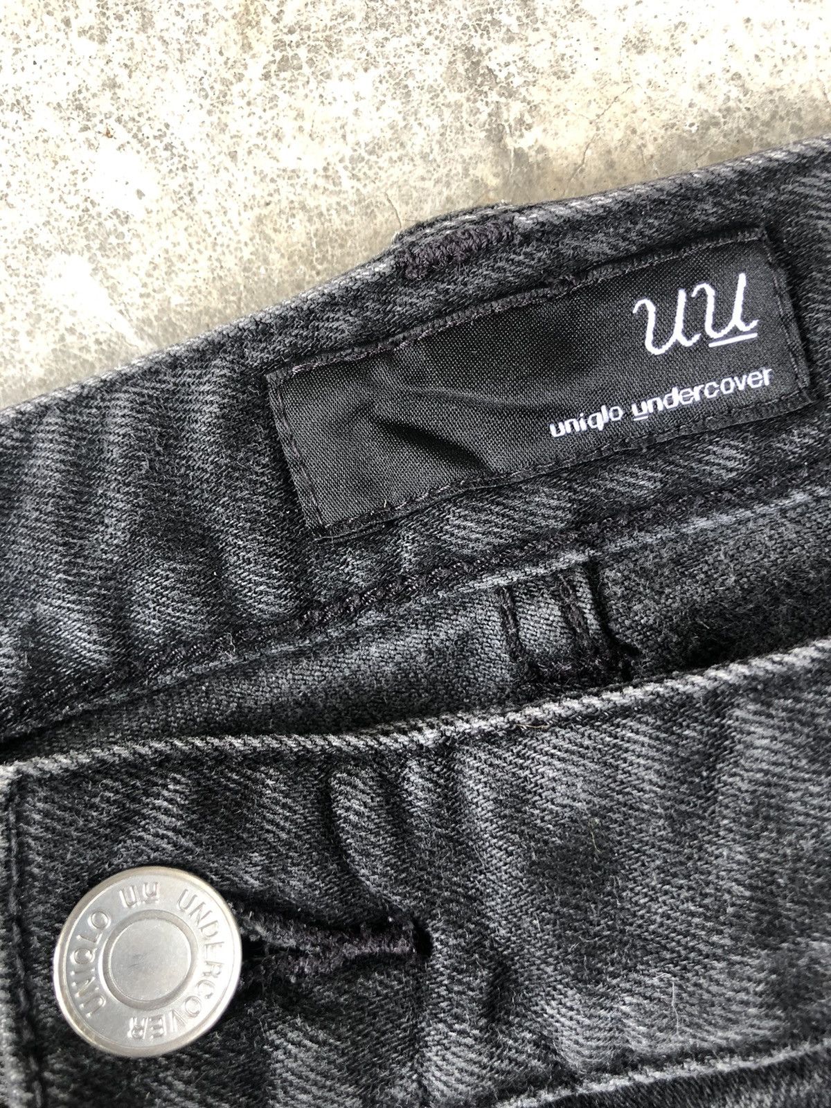 Jun Takahashi Undercover x Uniqlo Skinny Jeans Distressed Size US 31 - 19 Thumbnail