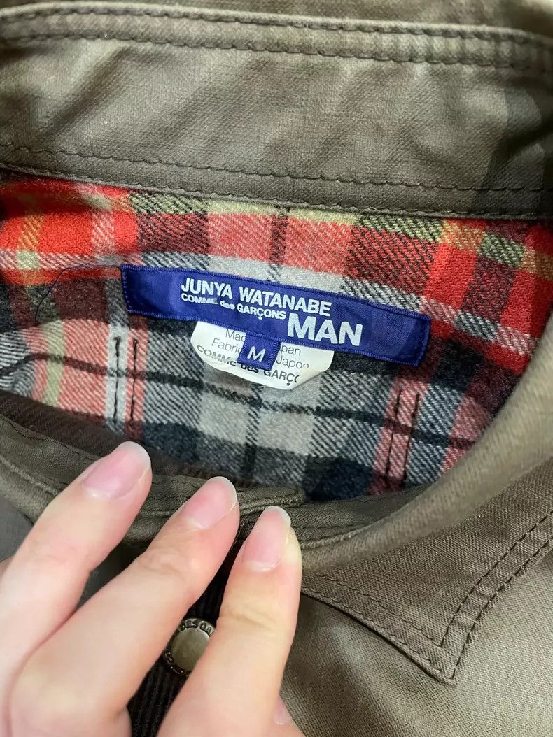 Junya Watanabe Junya watanabe Plaid stitched corduroy jacket Size US M / EU 48-50 / 2 - 3 Thumbnail