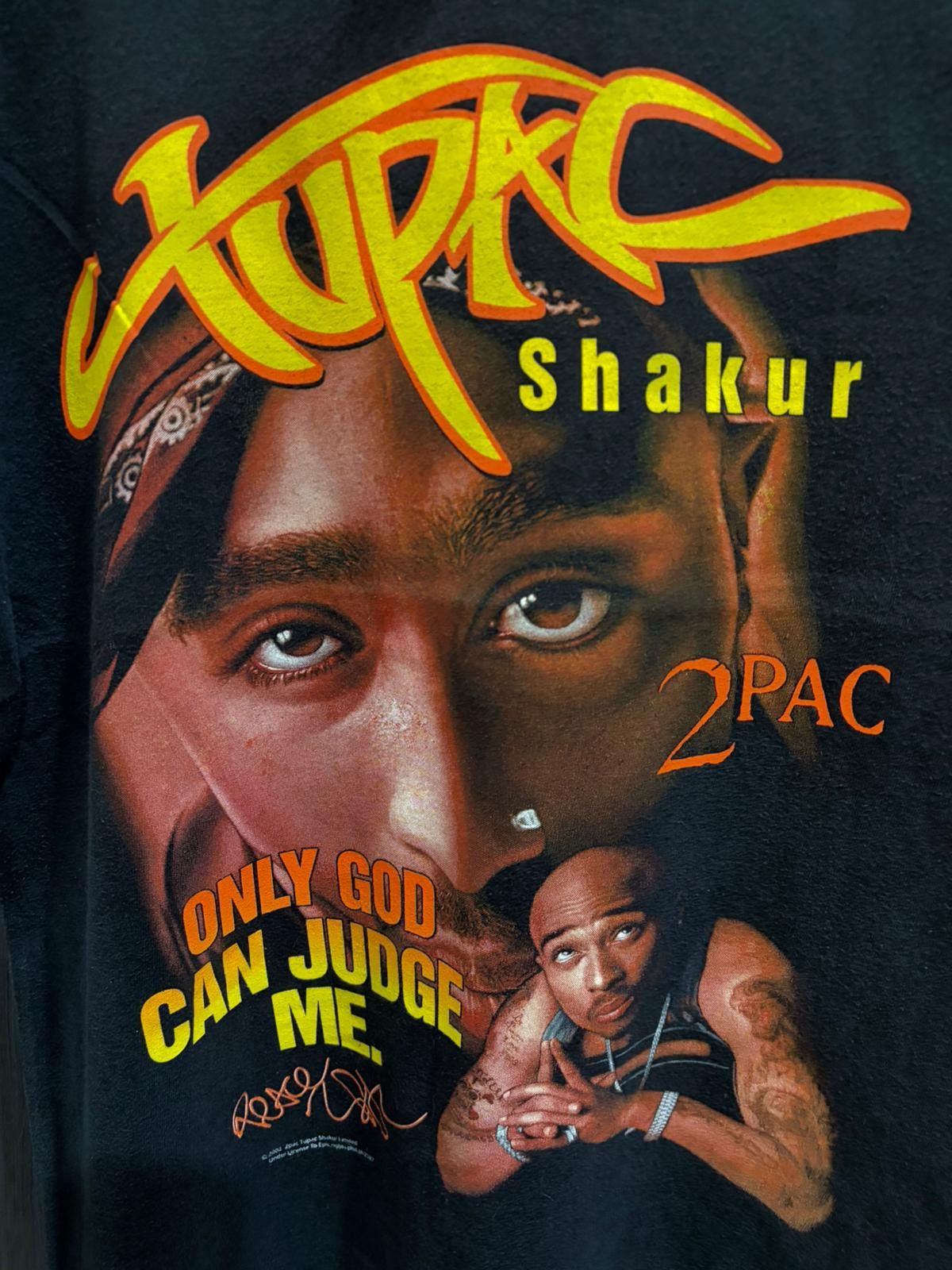 Other Vintage 90s 2Pac Tupac Shakur Jerzees Heavyweight Rap Tee Size US L / EU 52-54 / 3 - 2 Thumbnail