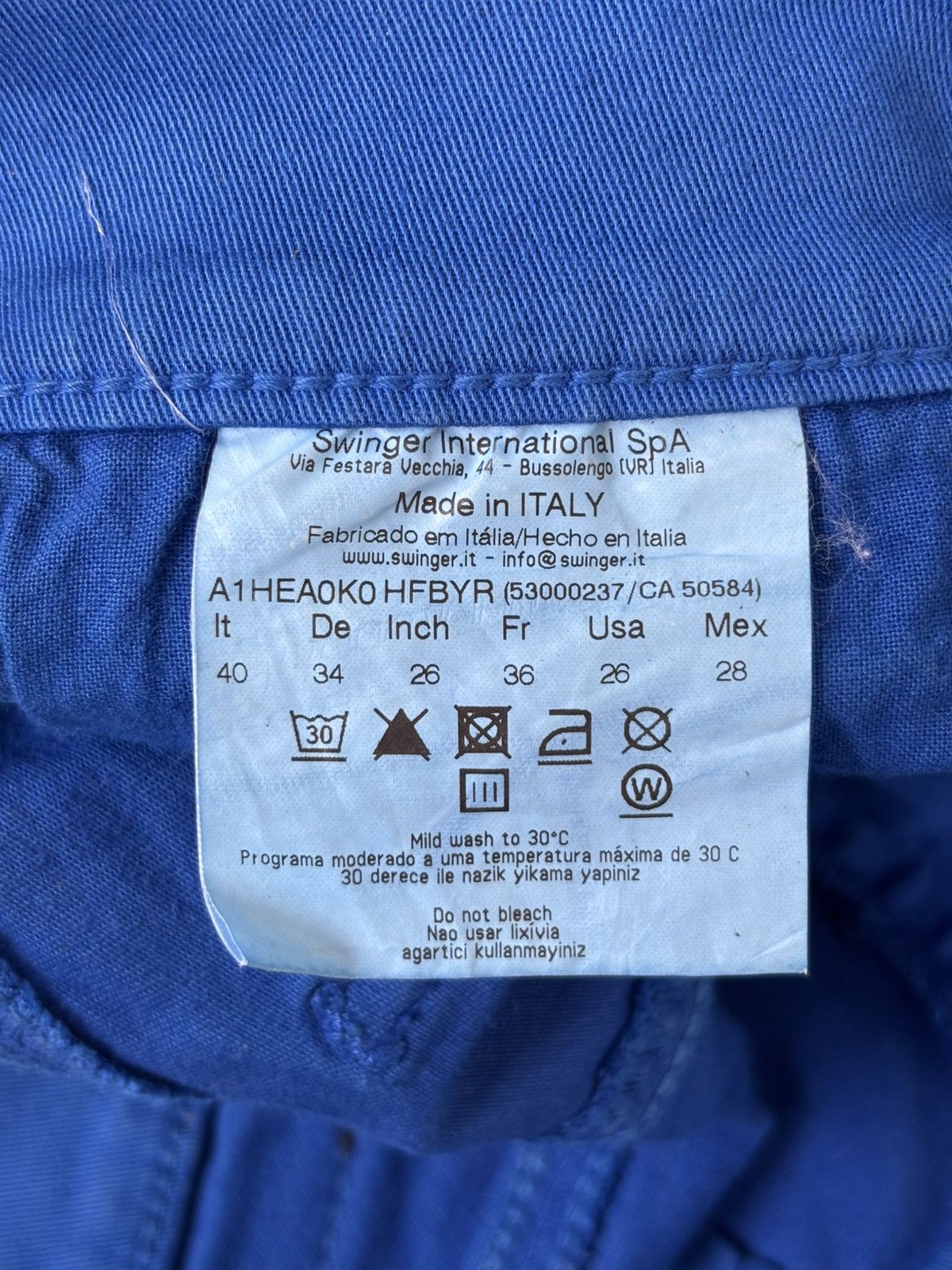 Hedi Slimane Wax Luster Skinny Denim Jeans Size US 26 / EU 42 - 11 Thumbnail