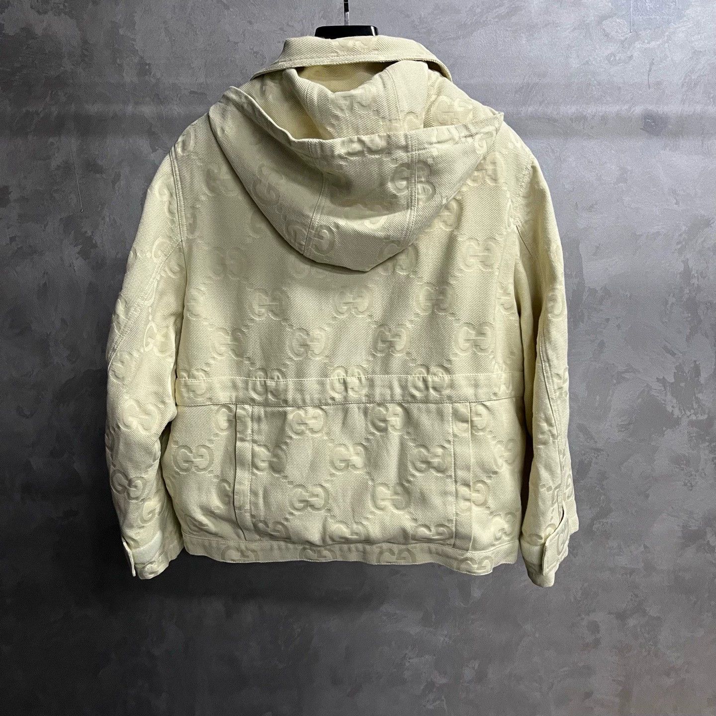 Gucci gucci white logo hooded jacket size 40 Size US XXS / EU 40 - 3 Thumbnail