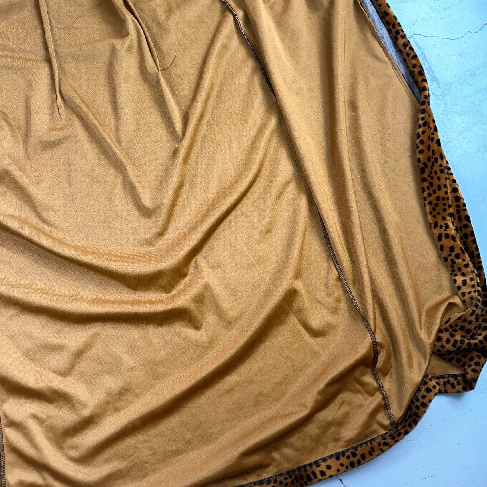 Vintage VTG ENT Jacket Womens Cheetah Outdoors 70s Rockabilly Long Coat Dressy M Orange Leopard Style Womens Size M / US 6-8 / IT 42-44 - 4 Thumbnail