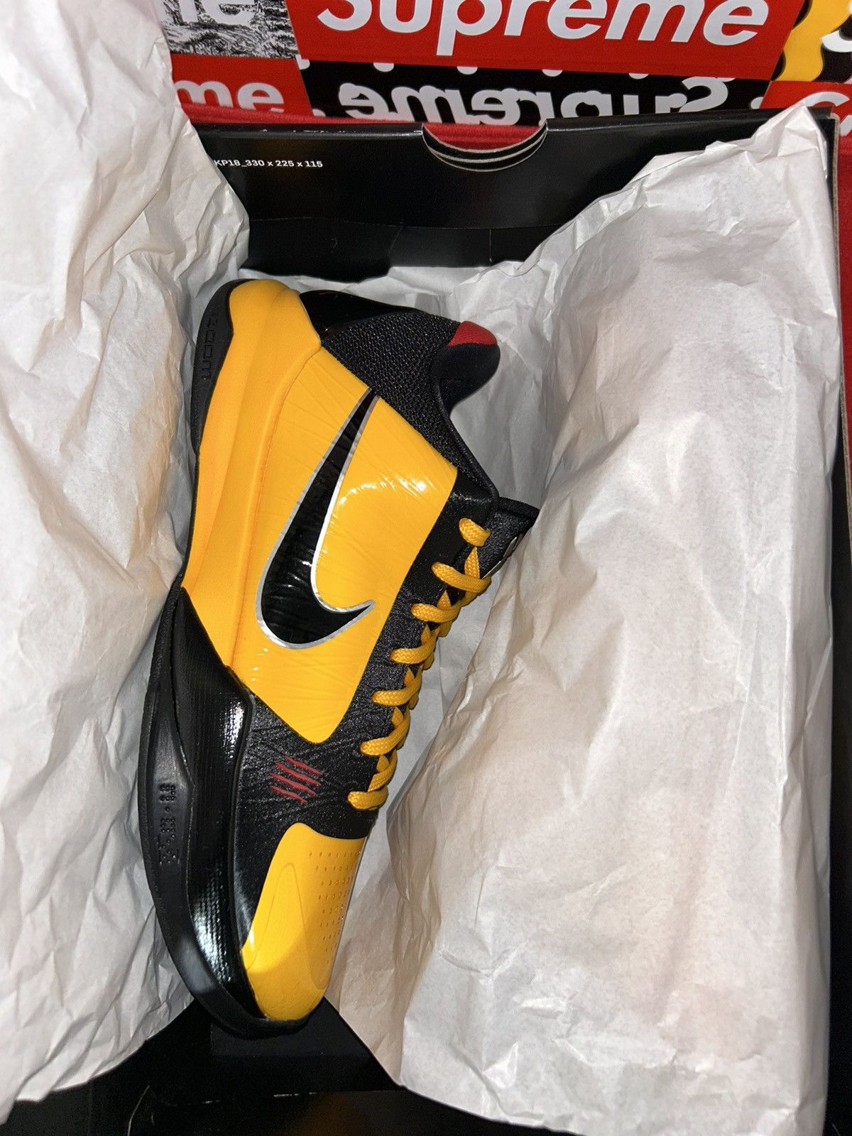 Nike Nike Kobe 5 Protro Bruce Lee CD4991-700 size 7.5 VNDS Size US 7.5 / EU 40-41 - 12 Thumbnail