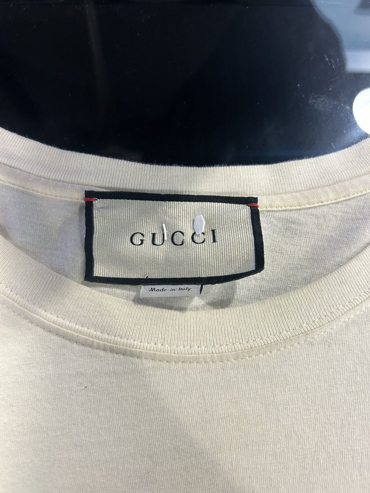 Gucci Cream gucci shirt Size US XL / EU 56 / 4 - 2 Thumbnail