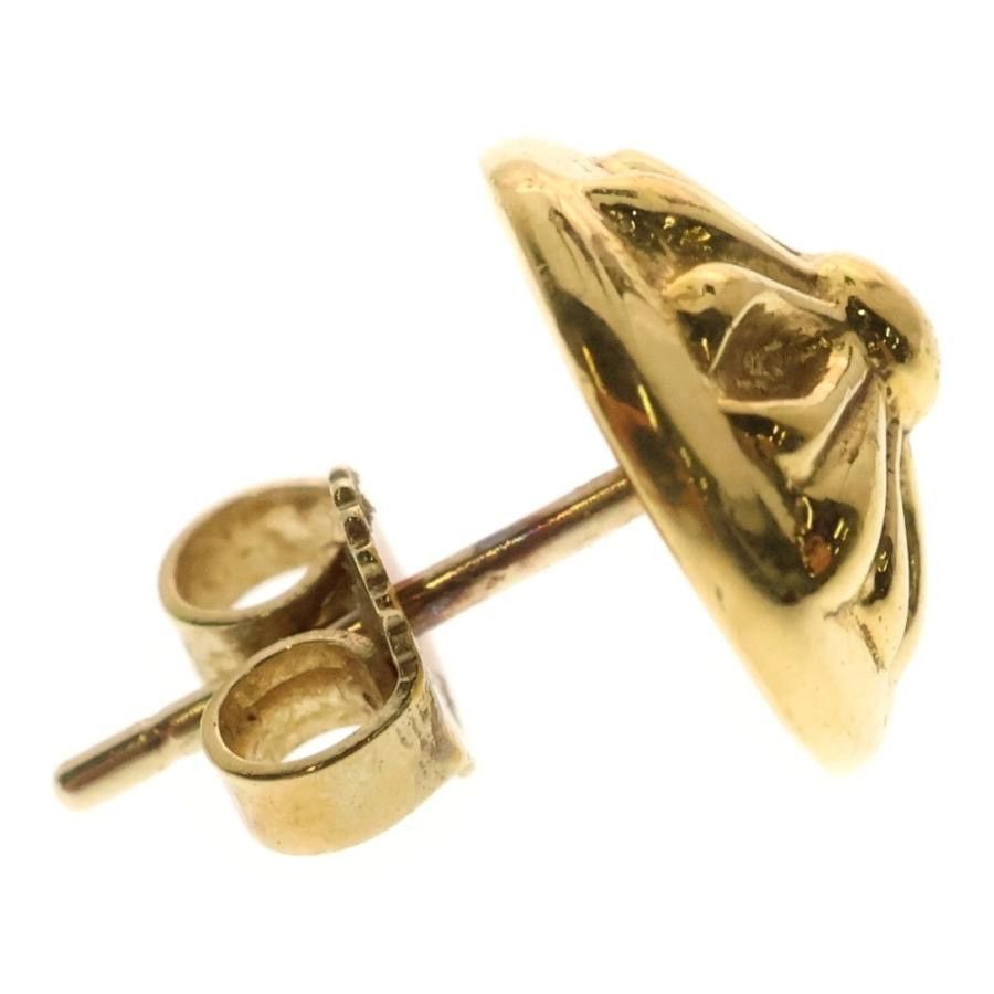 Chrome Hearts Chrome Hearts 22K Gold stud cross ball Earring Size ONE SIZE - 4 Thumbnail