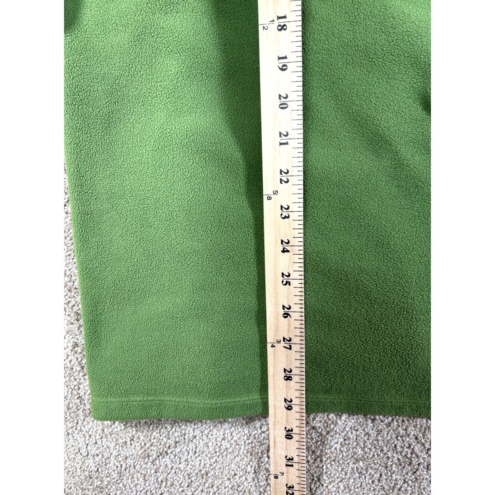 Eddie Bauer Eddie Bauer First Ascent Polartec Quarter Zip Fleece Mens LT Green 1/4 Zip Logo Pullover Big & Tall Shirt Sweatshirt Outdoor Hiking Mens Size US L / EU 52-54 / 3 - 7 Thumbnail