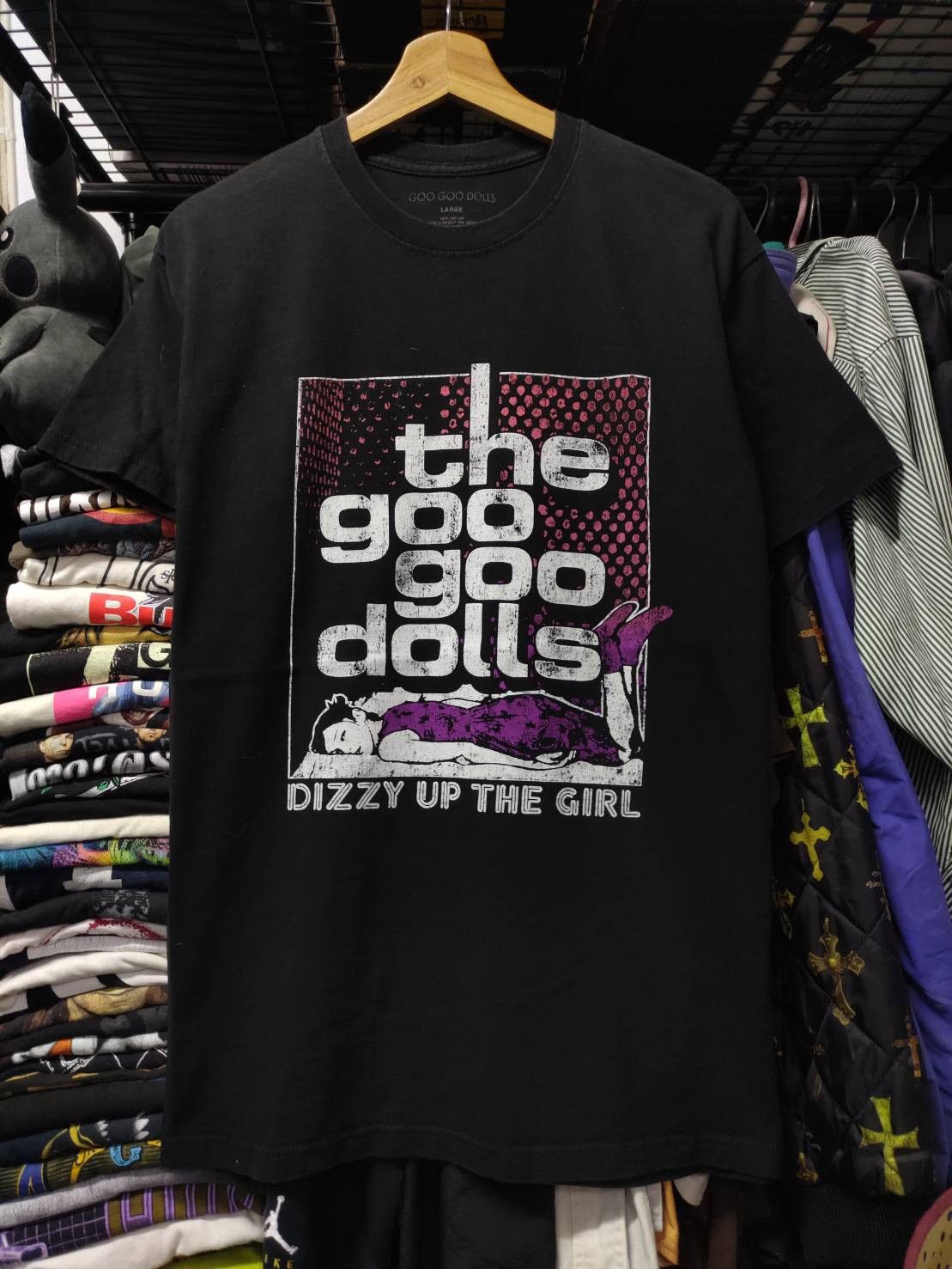 Band Tees The Goo Goo Dolls " Dizzy Up the Girl " Album Promo T-Shirt Size US L / EU 52-54 / 3 - 2 Thumbnail