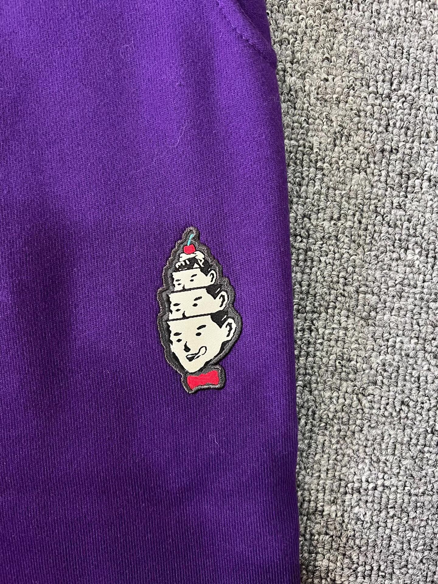 Japanese Brand BBC ICECREAM French Terry Puff Embroidery Sweatpants Q7 Size US 34 / EU 50 - 4 Thumbnail