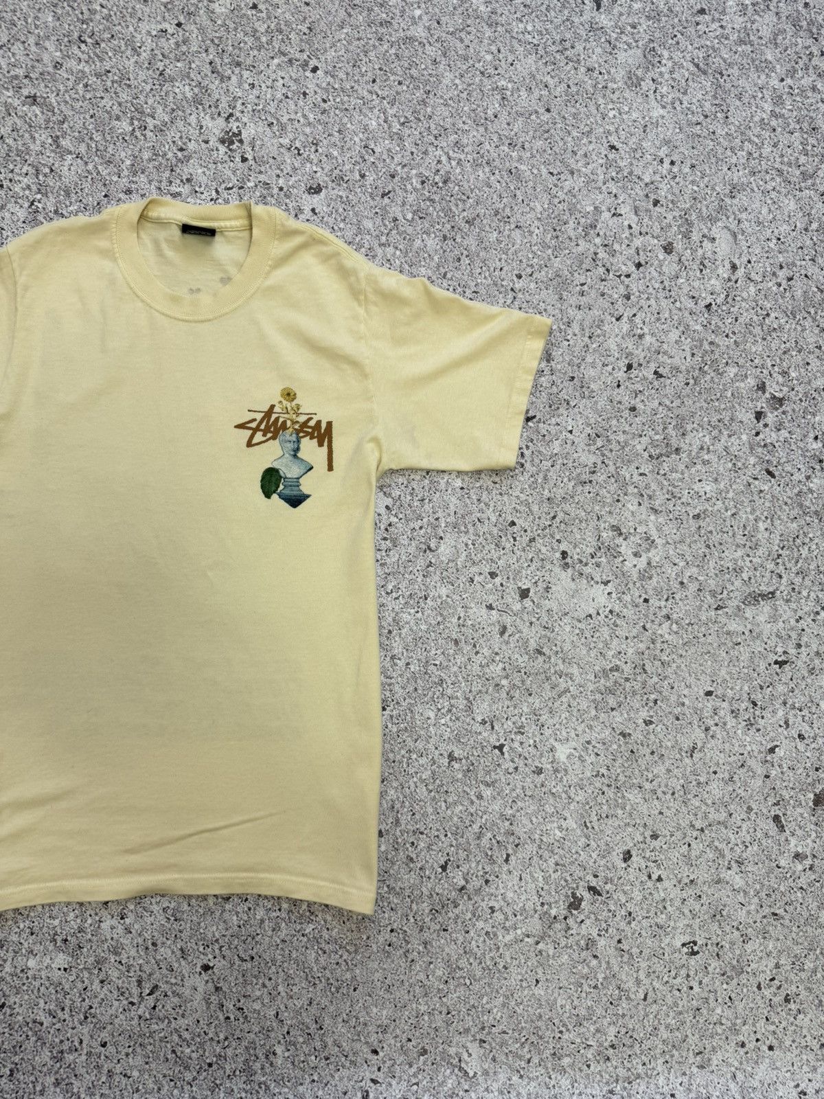 Stussy × Vintage Vintage 90’s Stussy Psychedelic Made In USA T-Shirt Y2K Hype Size US S / EU 44-46 / 1 - 8 Thumbnail