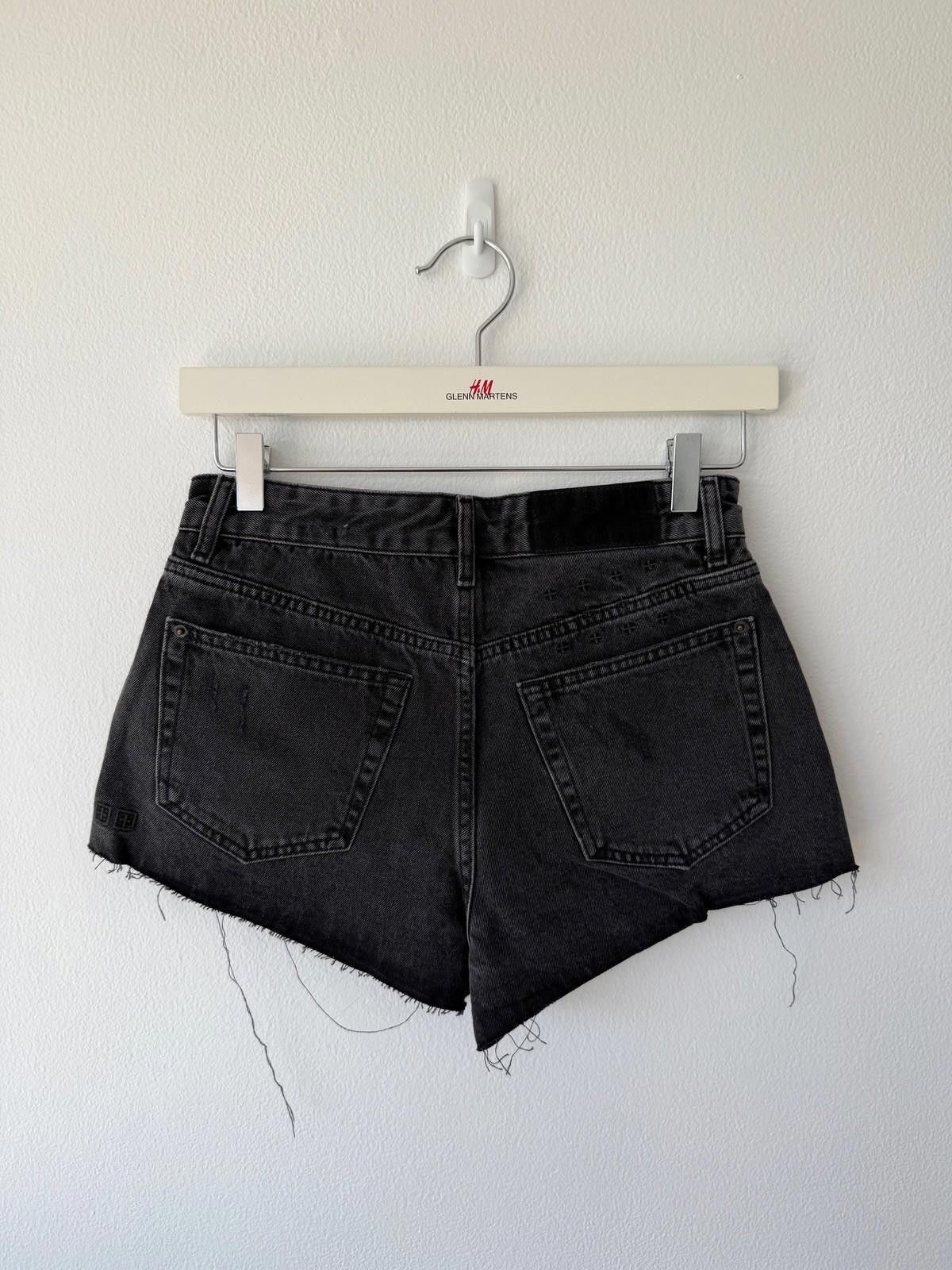 Ksubi new ksubi womens denim kali shorts fallen black 26 8 s Size 26" / US 2 / IT 38 - 4 Thumbnail