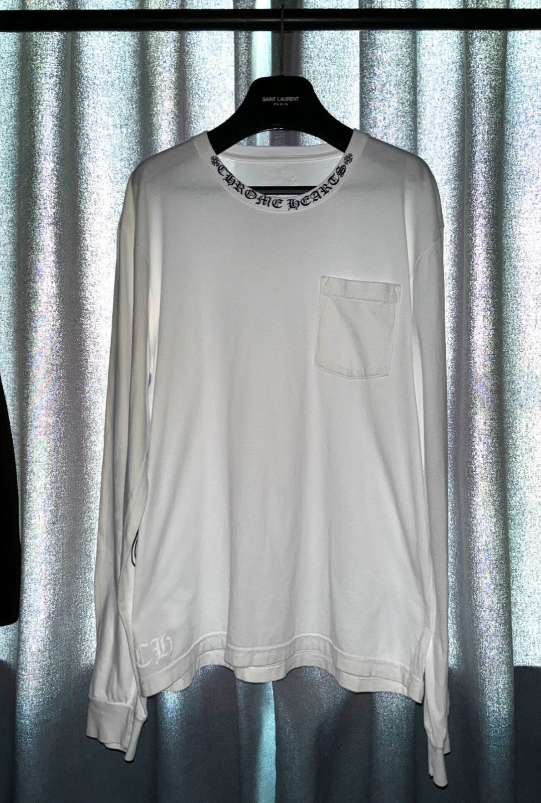 Chrome Hearts Chrome Hearts White Vine Cross Flower Long-Sleeve Hoodie Size US L / EU 52-54 / 3 - 2 Thumbnail