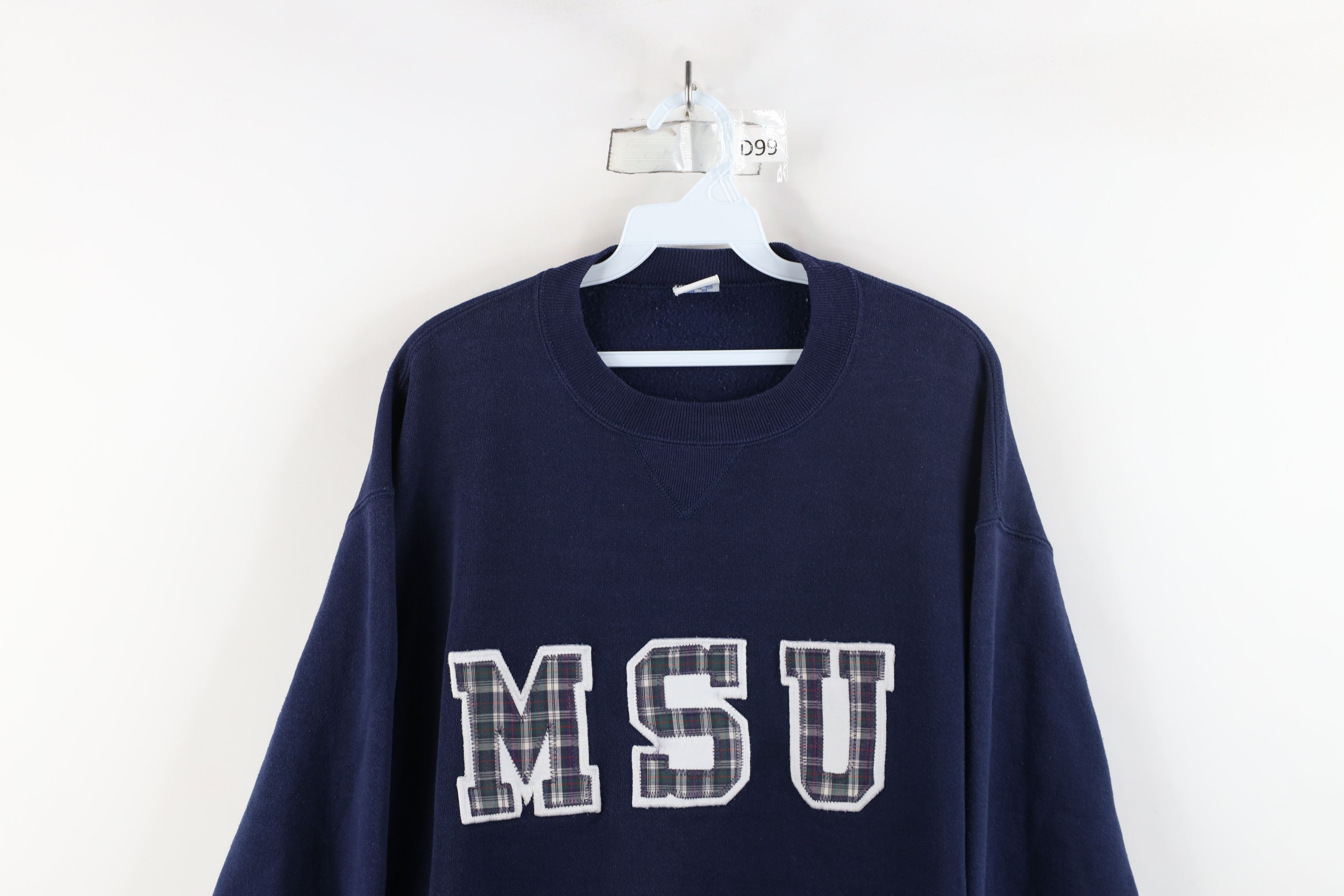 Russell Athletic × Vintage Vintage 90s Russell Athletic State University Sweatshirt USA Size US XL / EU 56 / 4 - 2 Thumbnail