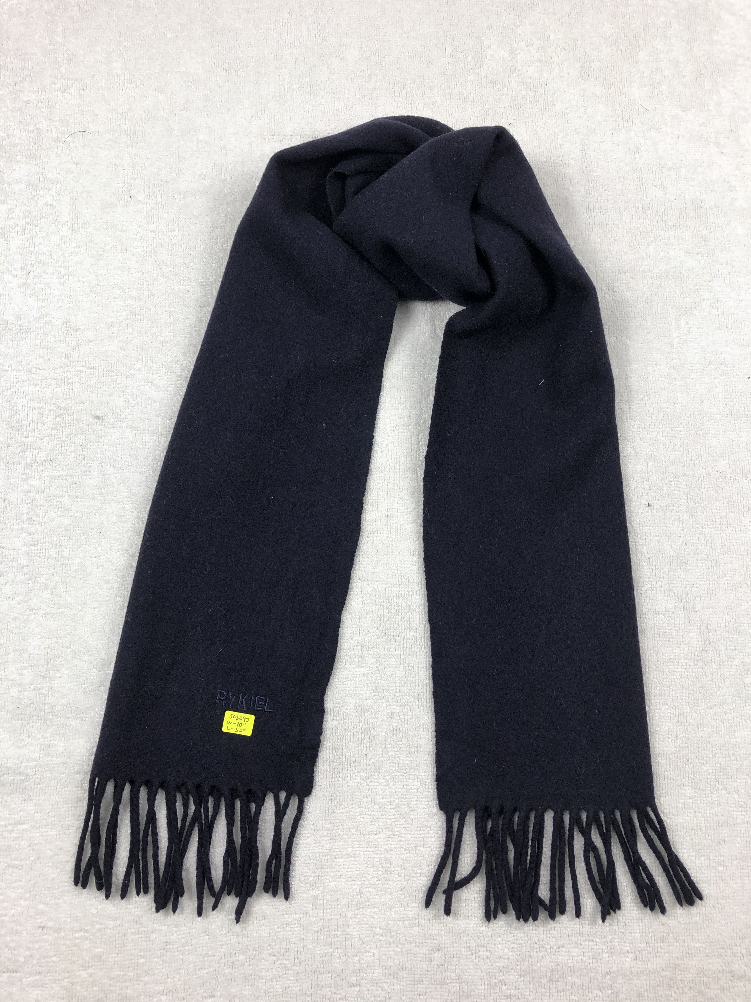Sonia Rykiel × Vintage Sonia Rykiel Lambswool Scarf / Muffler / Neckwear Size ONE SIZE - 1 Thumbnail