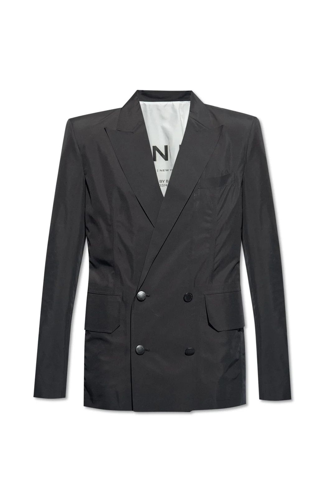 Balmain o1s1wg110125 Blazer in Black Size US L / EU 52-54 / 3 - 1 Thumbnail