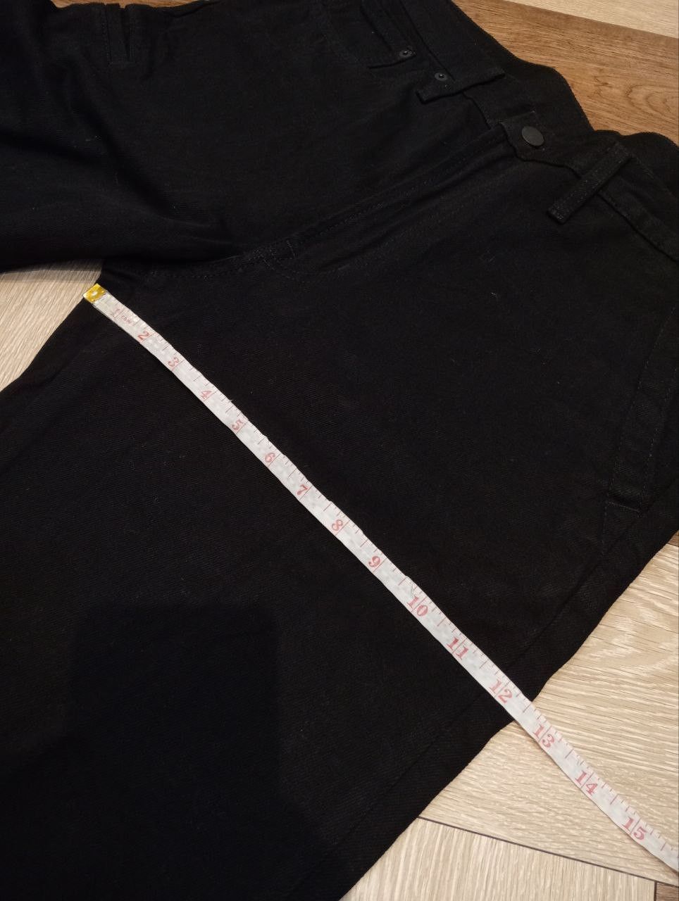 Maison MIHARA YASUHIRO GU MIHARAYASUHIRO GOOD INSPIRATION BLACK JEANS Size US 35 - 17 Thumbnail
