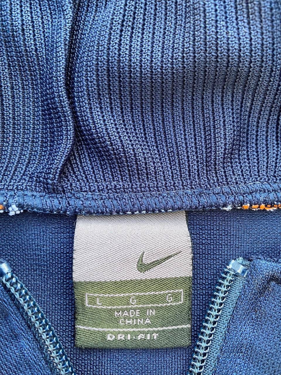 Nike × Vintage 90S NIKE RARE SWOOSH RETRO MULTI LOGO Y2K ZIP HOODIE Size US L / EU 52-54 / 3 - 7 Thumbnail