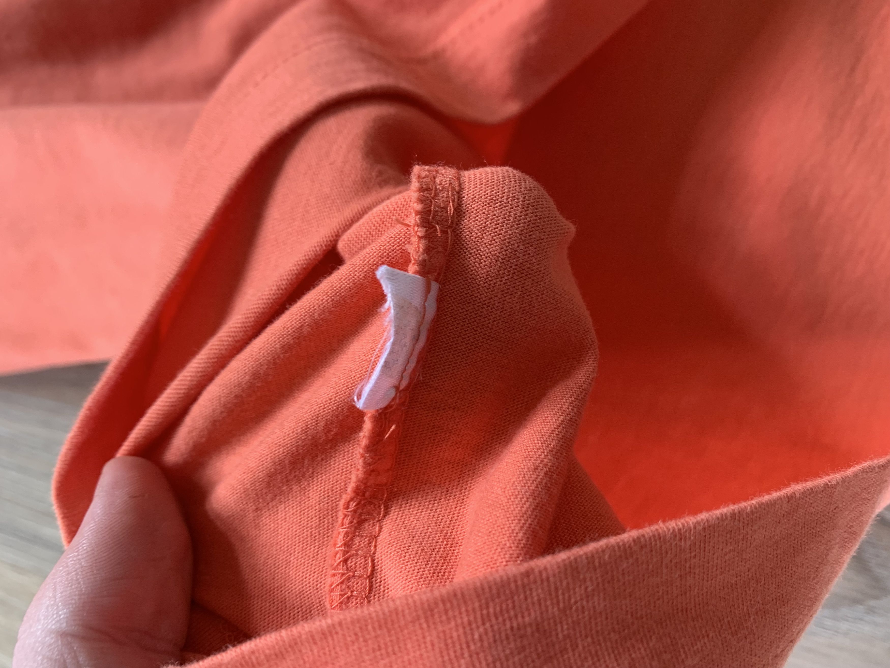 Calvin Klein × Vintage Calvin Klein Vintage Red Cotton T-Shirt Size US S / EU 44-46 / 1 - 6 Thumbnail