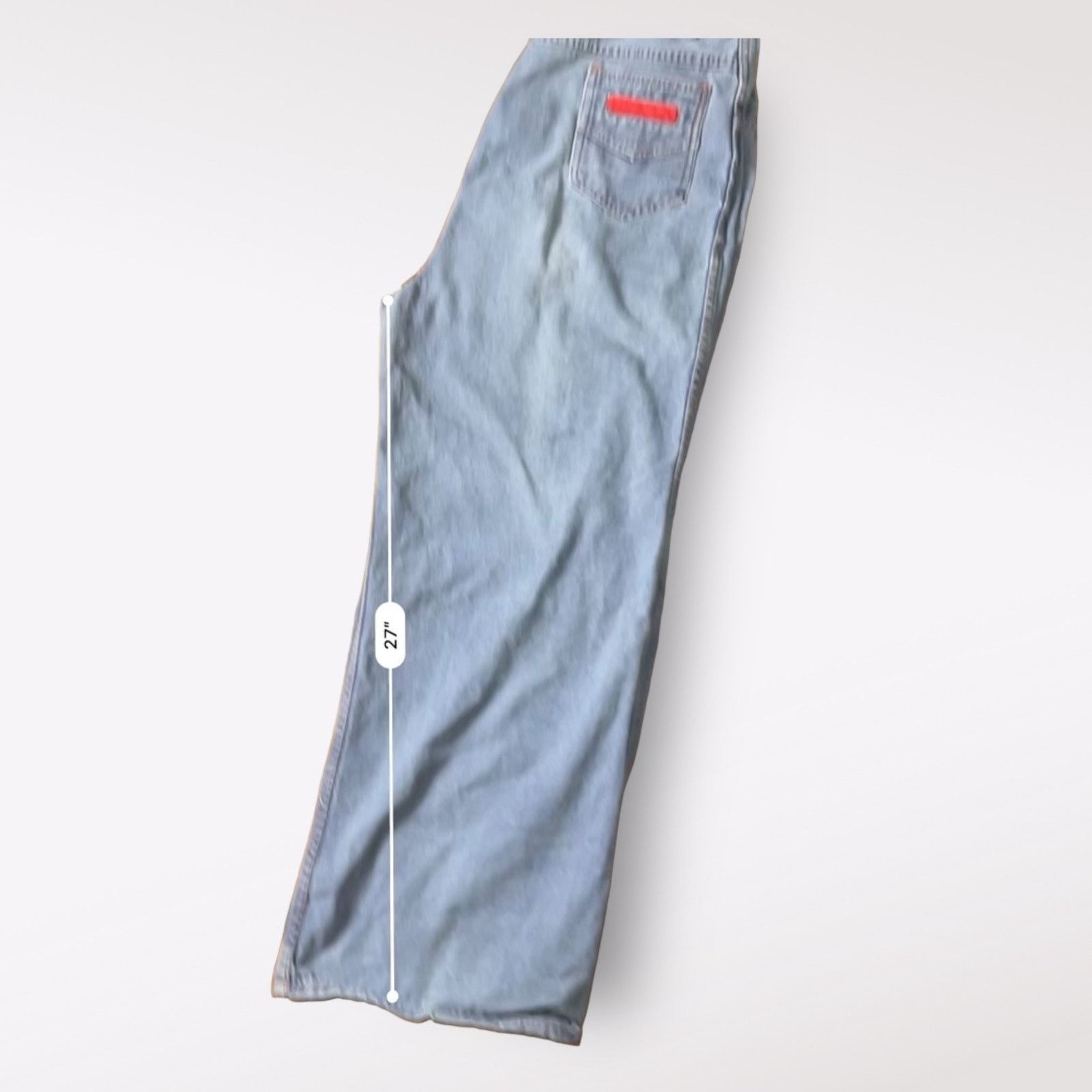 Other WPL 6749 Vintage 70s High Waist Wide Leg Jeans Size 36 Size 36" / US 14 / IT 50 - 9 Thumbnail