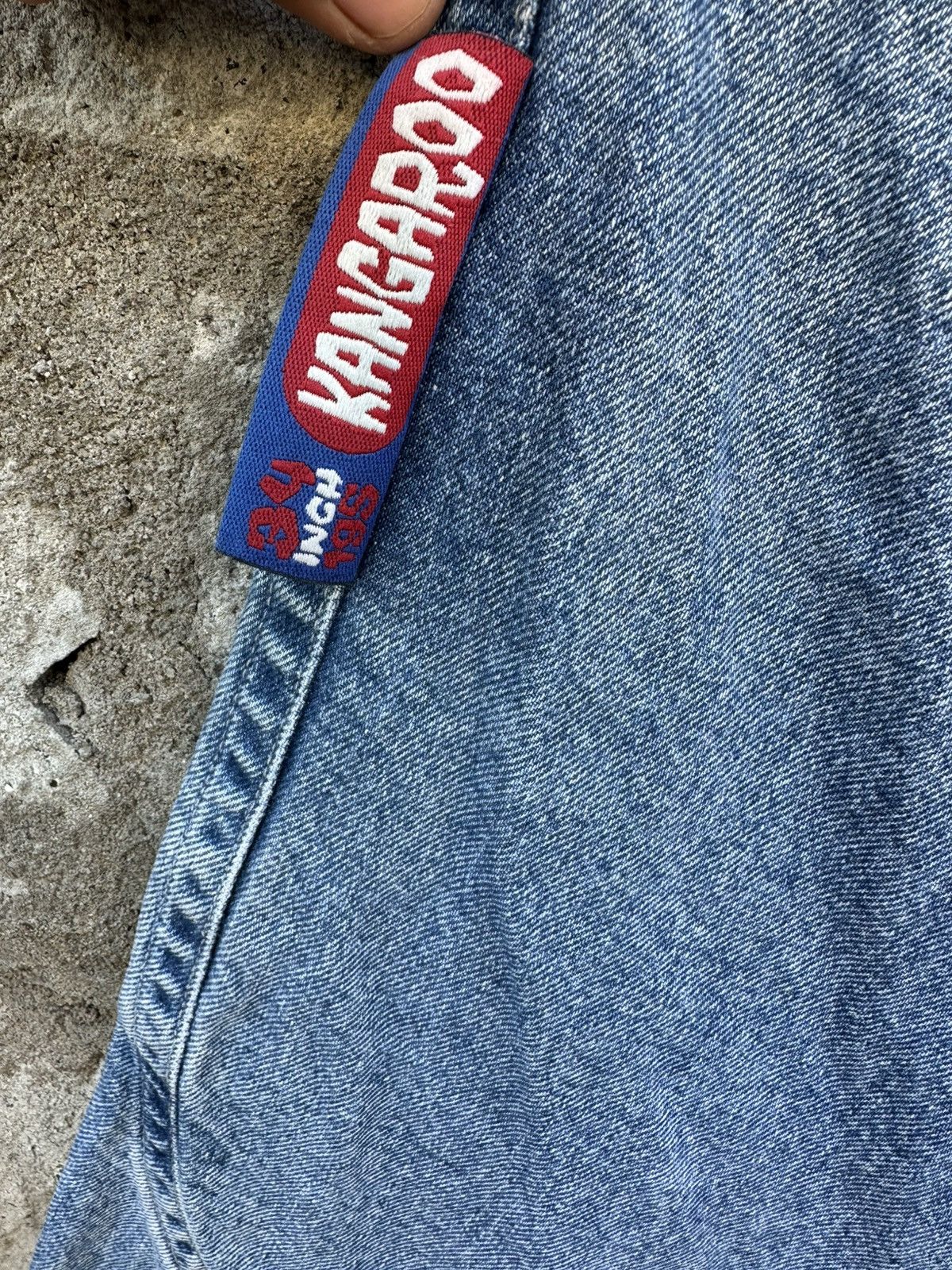 JNCO 90's Rare💥vintage Jnco kangaroo Wide leg baggy 32×30 Size US 32 / EU 48 - 6 Thumbnail