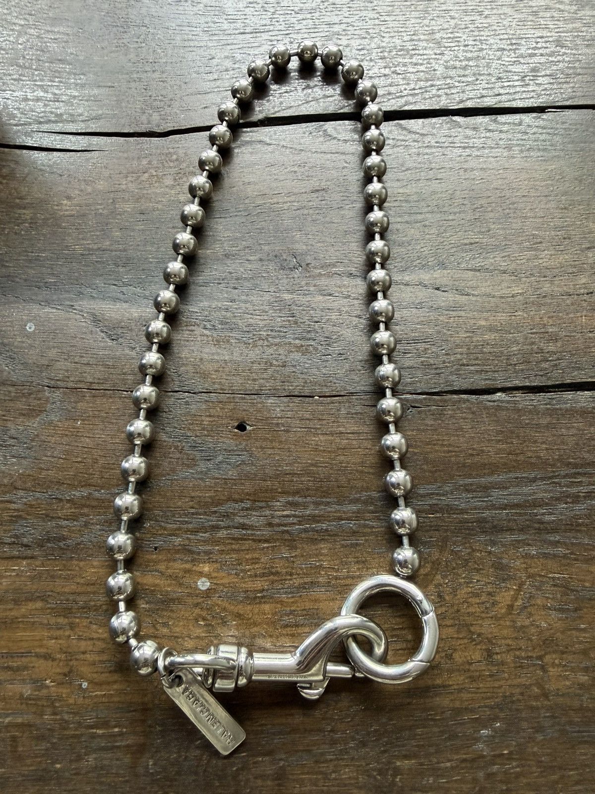 Balenciaga Balenciaga skater tag necklace size M medium Size ONE SIZE - 2 Thumbnail