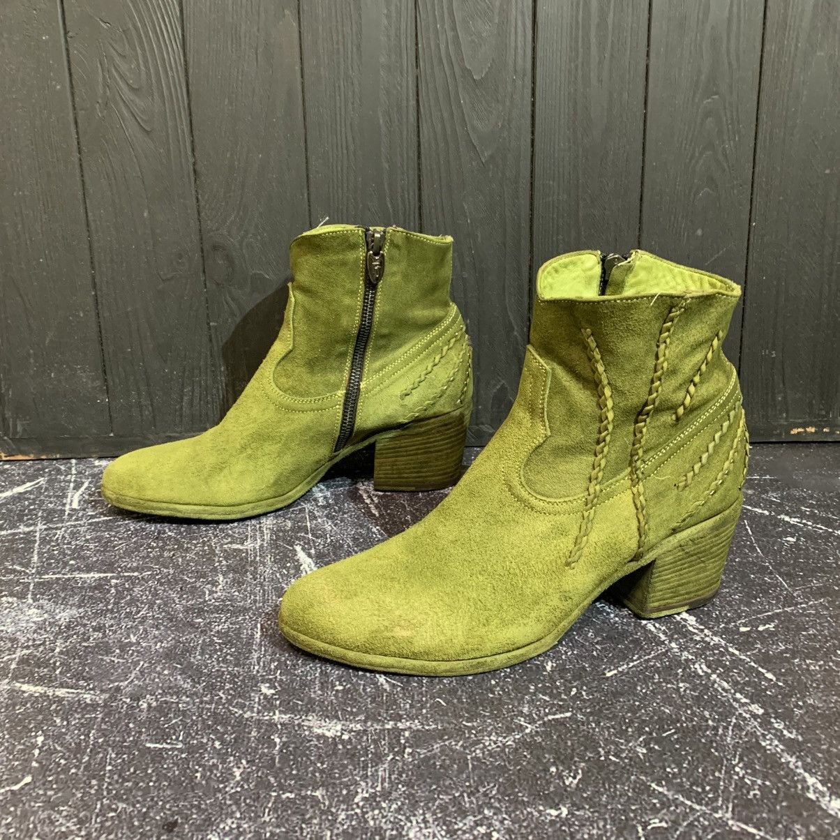 Vintage Fauzian Jeunesse Vintage Women’s Suede Boots 37.5 Size Size US 7.5 / IT 37.5 - 3 Thumbnail