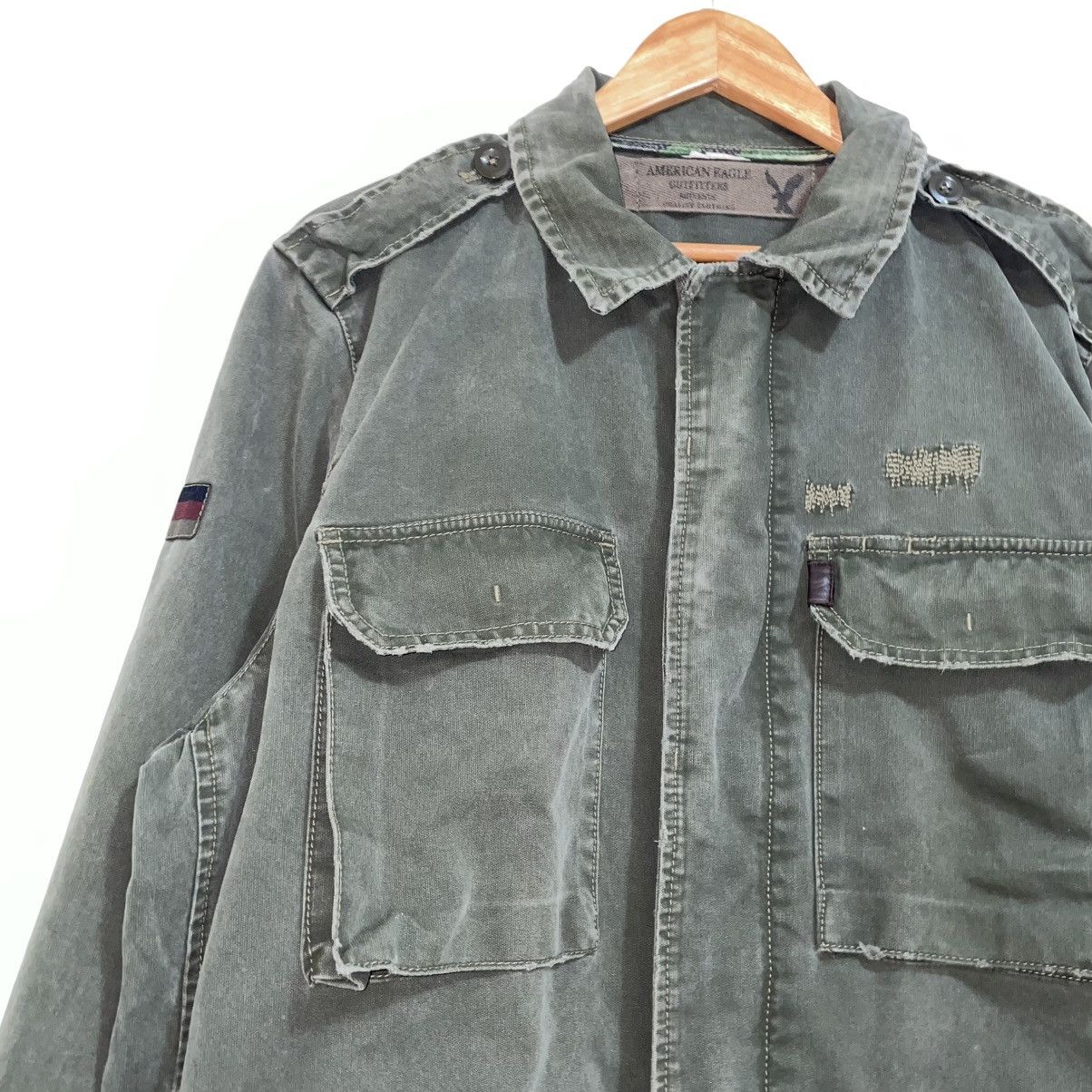 American Eagle Outfitters American Eagle Heavy Military Jacket Size US L / EU 52-54 / 3 - 2 Thumbnail