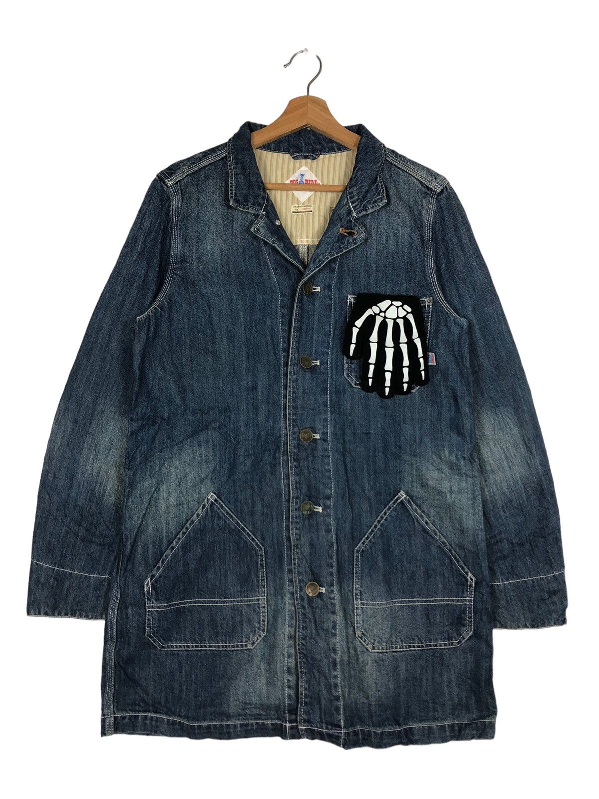 Japanese Brand 🔥90s Vintage Hikory Chore Jacket BigBill Japan Issey Miyake Size US M / EU 48-50 / 2 - 1 Thumbnail