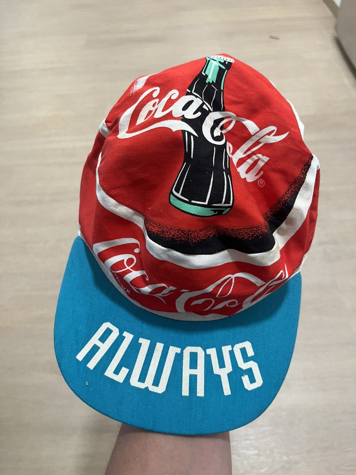 Coca Cola Vintage Coca-Cola Hat Size ONE SIZE - 4 Thumbnail