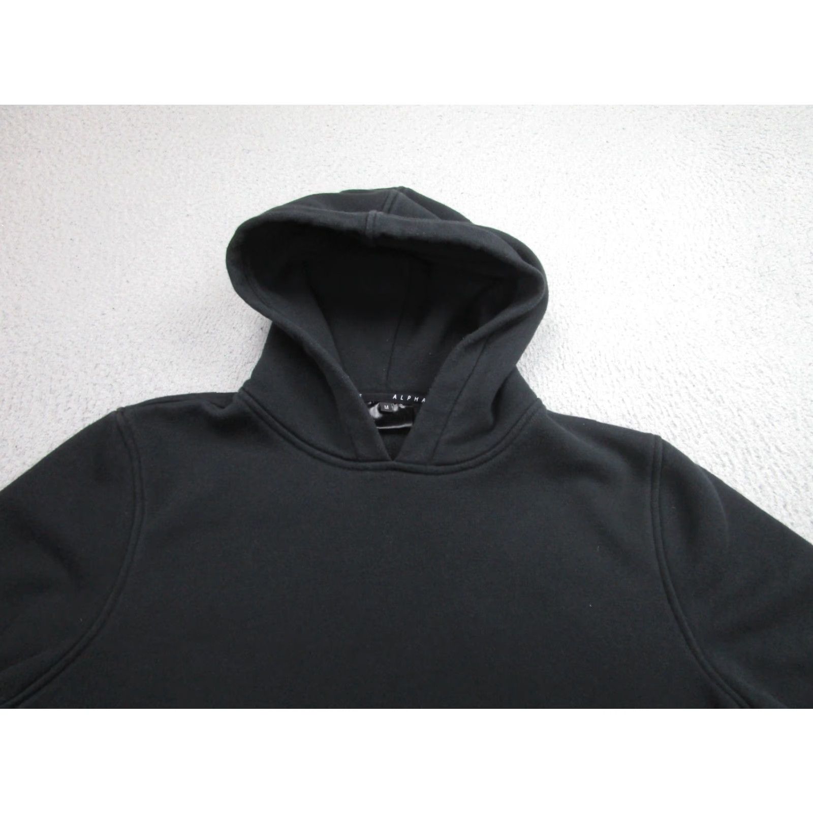 Vintage Alphalete Hoodie Mens M Black Pullover Graphic Logo Long Sleeve Streetwear Sweatshirt Hoodie Size US M / EU 48-50 / 2 - 2 Thumbnail