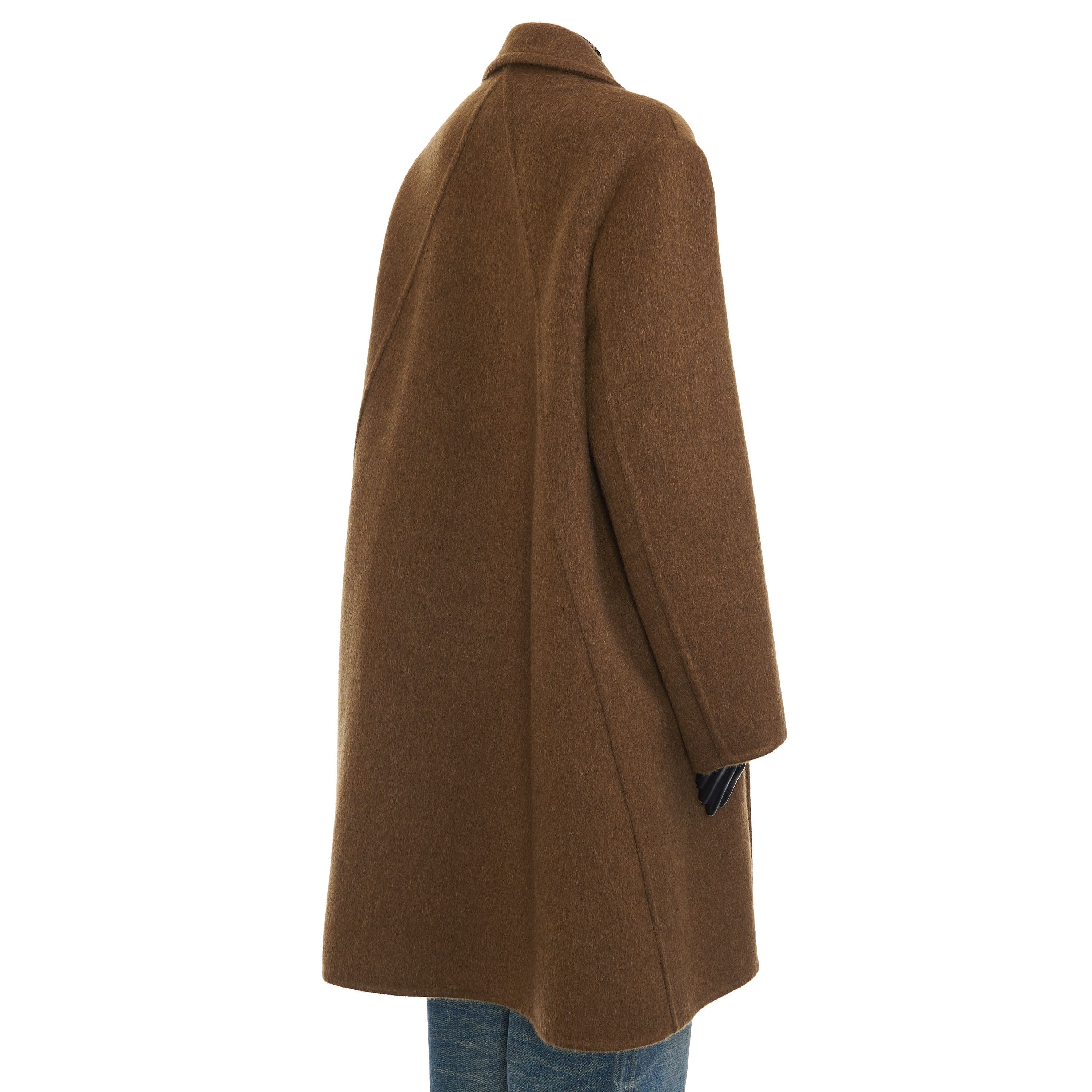 Bottega Veneta Oversized Coat In Double Face Camel Brown Wool & Mohair Size S / US 4 / IT 40 - 7 Thumbnail