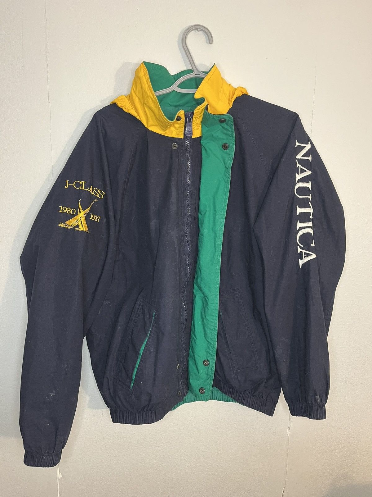 Nautica 80’s Nautica Jacket (with hood) Size US XL / EU 56 / 4 - 1 Thumbnail