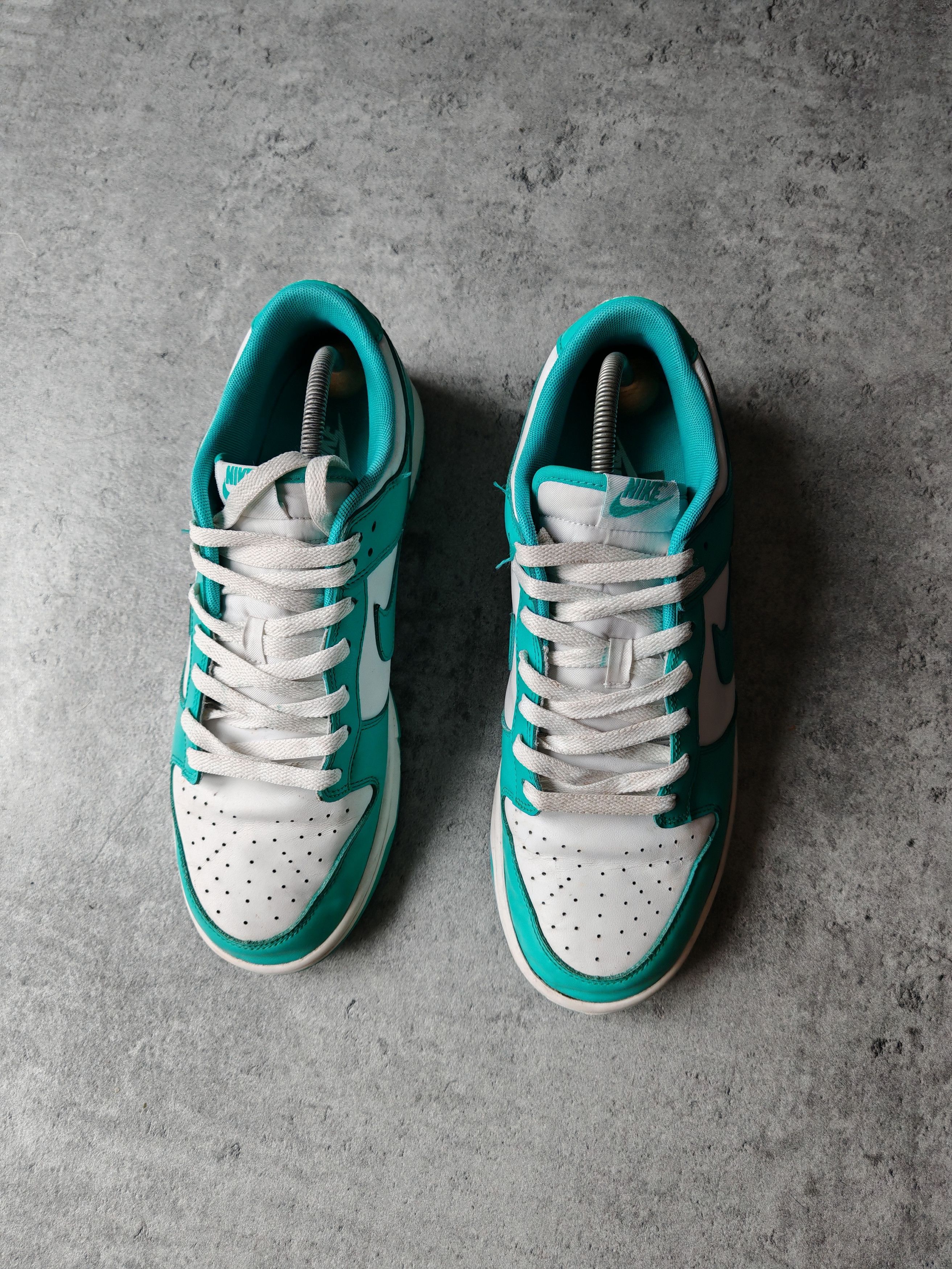Nike 🍀Nike Dunk Low Clear Jade Streetwear Y2K BlockCore Size US 11.5 / EU 44-45 - 5 Thumbnail